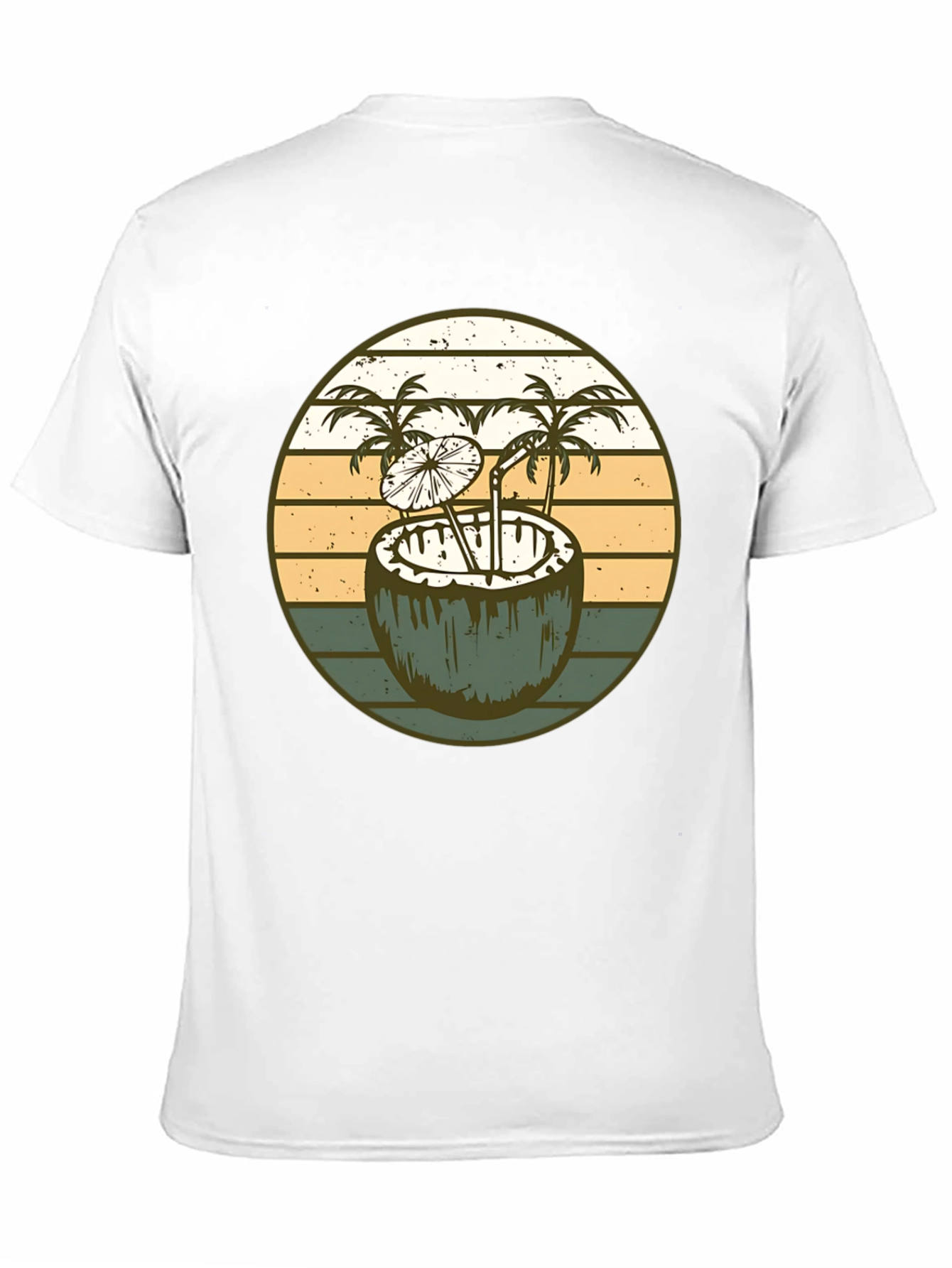 Retro Coconut Cocktail T-Shirt