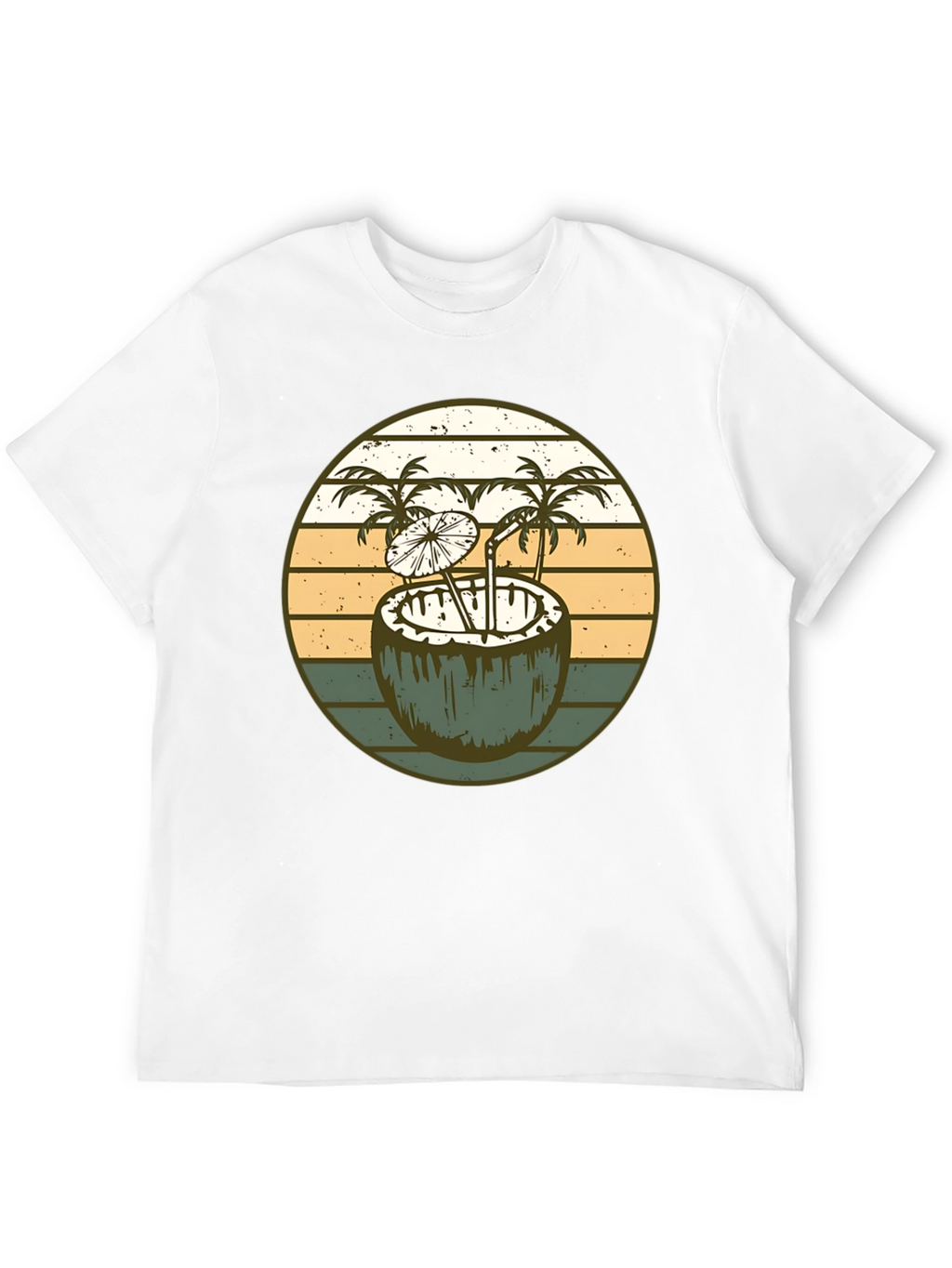 Retro Coconut Cocktail T-Shirt