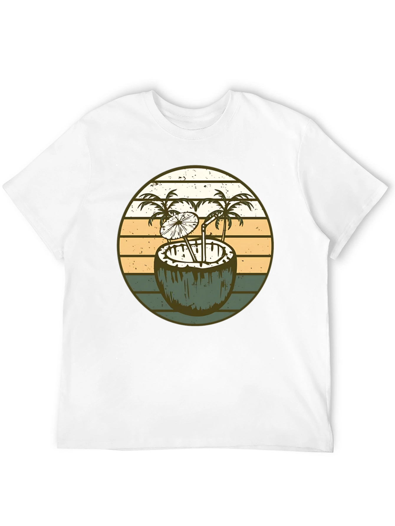 Retro Coconut Cocktail T-Shirt