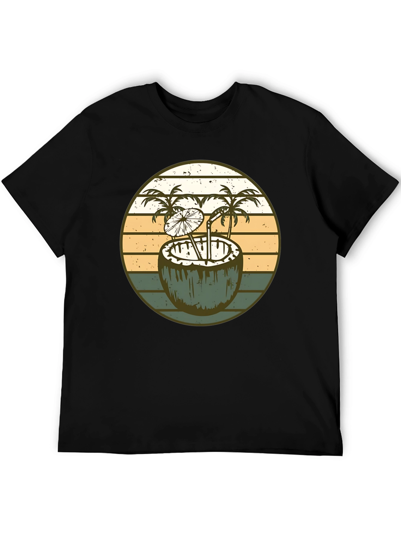 Retro Coconut Cocktail T-Shirt