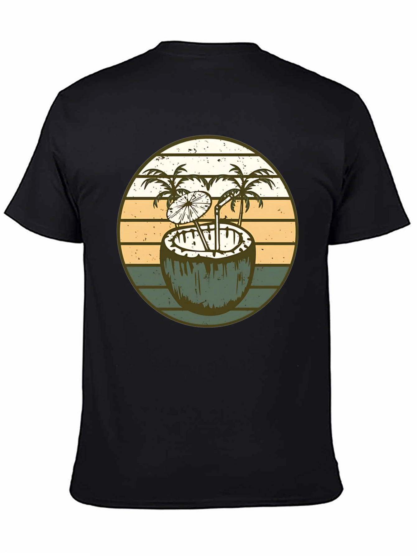 Retro Coconut Cocktail T-Shirt