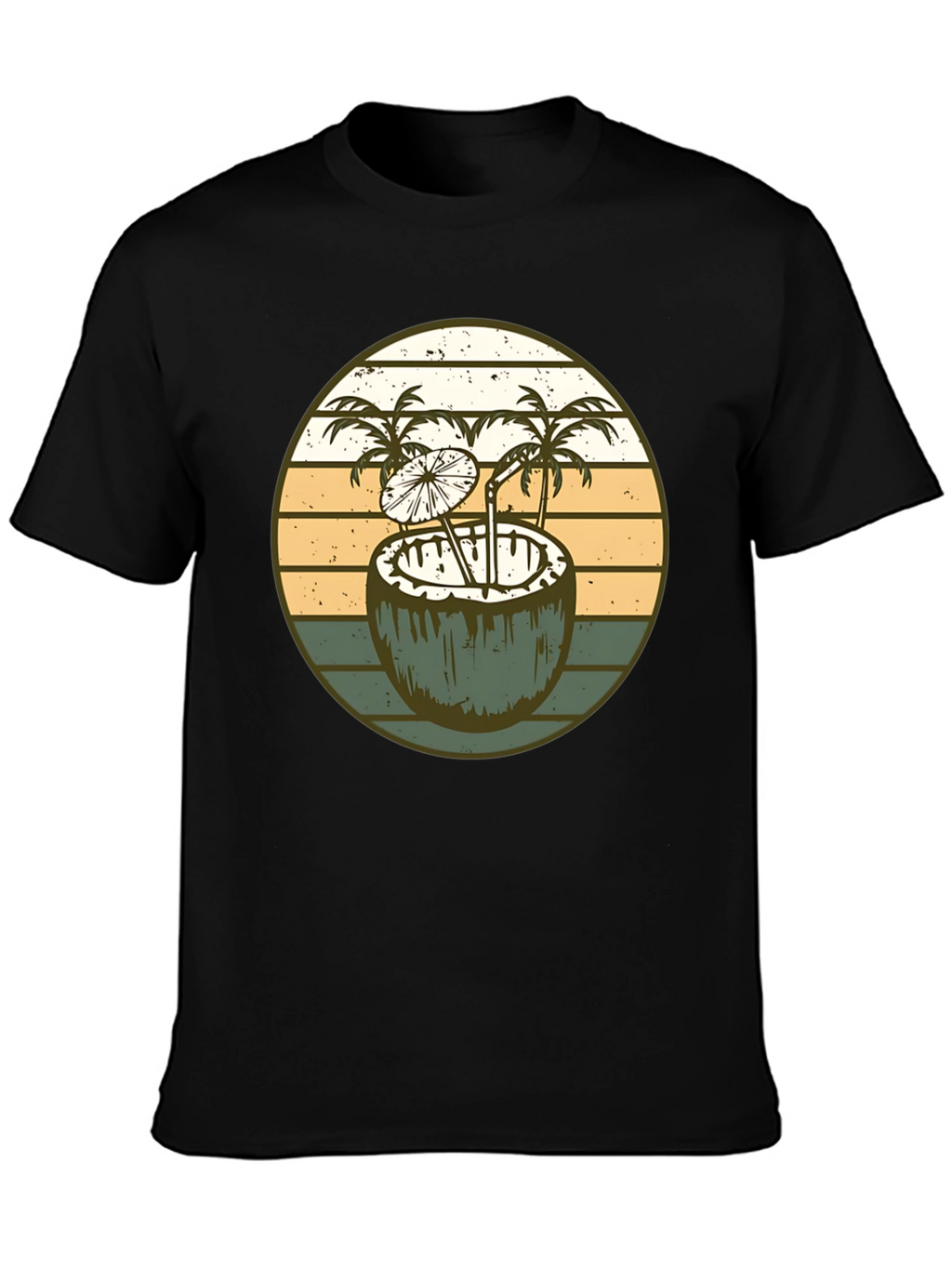 Retro Coconut Cocktail T-Shirt