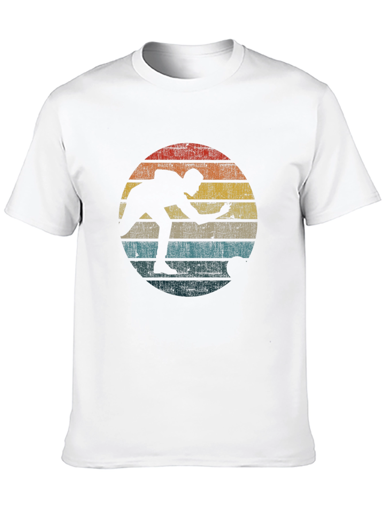 Retro Bowling Silhouette T-Shirt