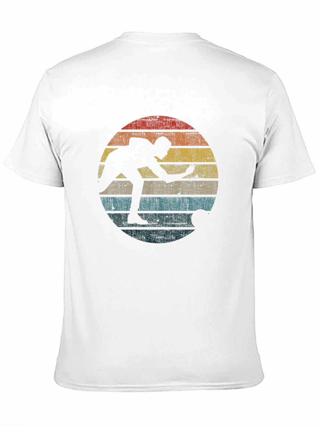 Retro Bowling Silhouette T-Shirt