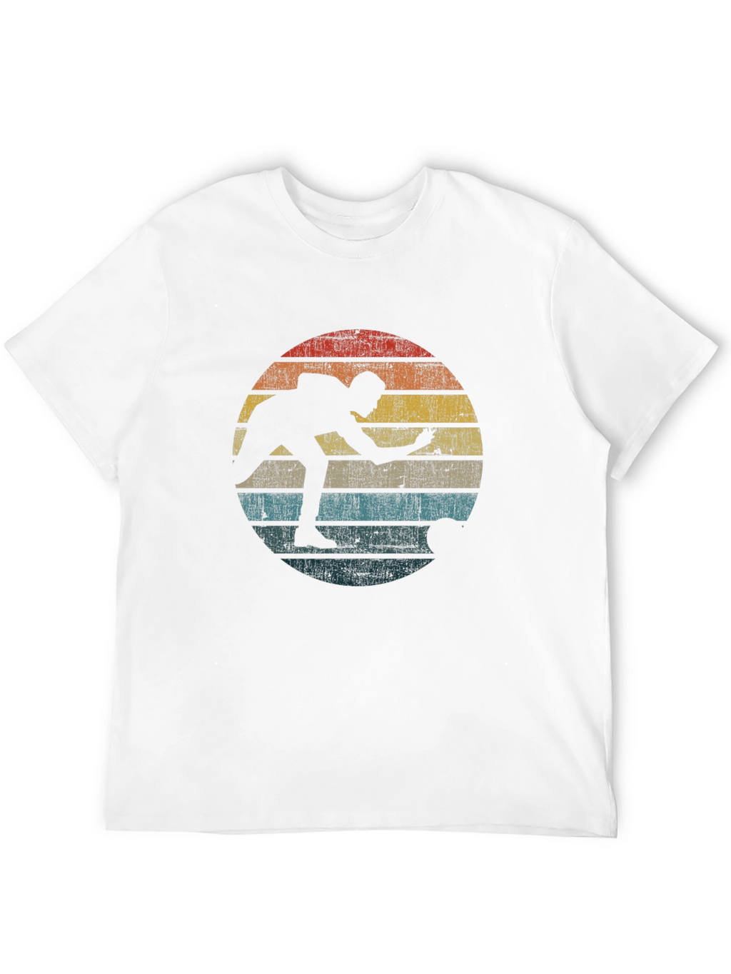 Retro Bowling Silhouette T-Shirt