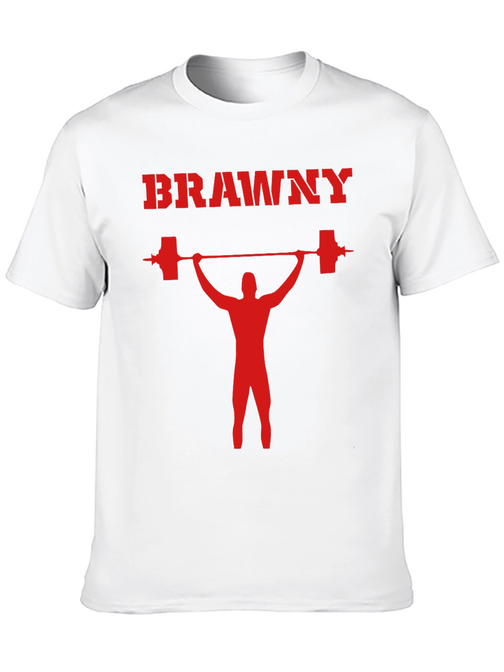 BRAWNY Weightlifting T-Shirt - Black Gym Tee