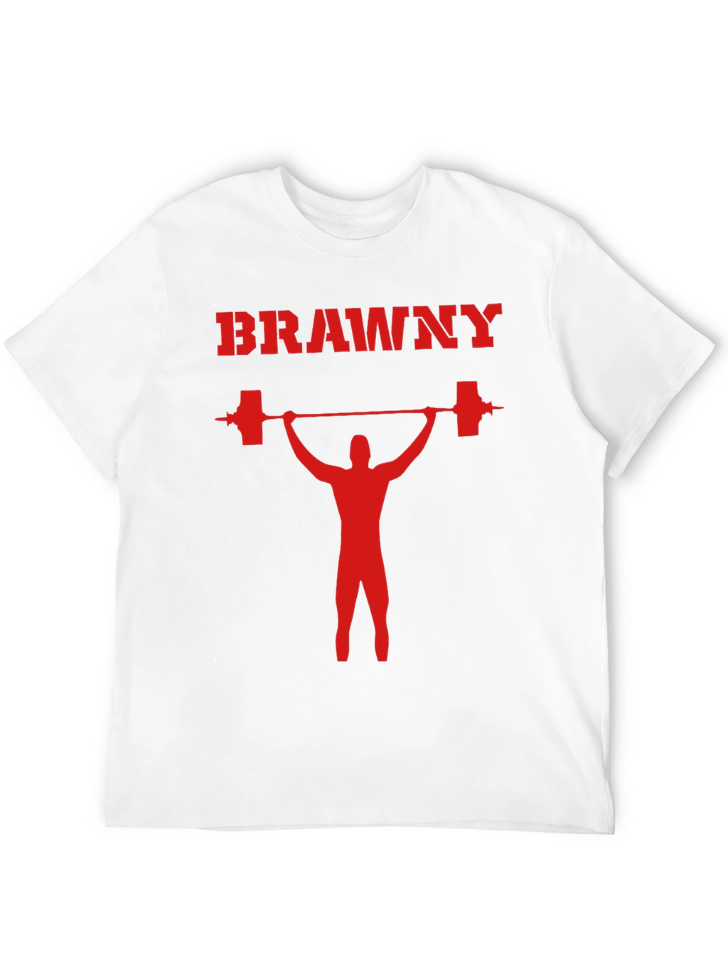 BRAWNY Weightlifting T-Shirt - Black Gym Tee
