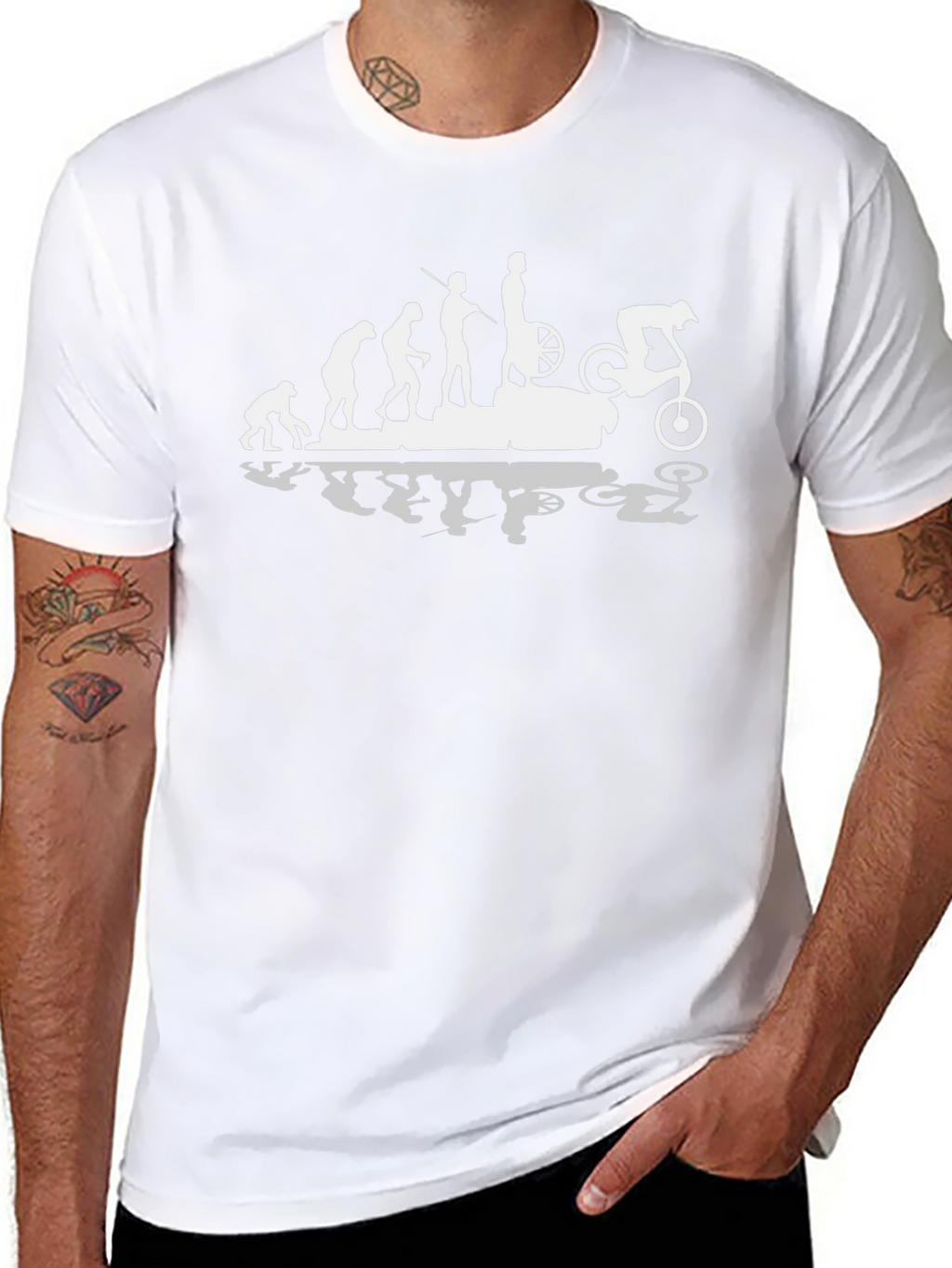 Evolution of Mountain Biking T-Shirt