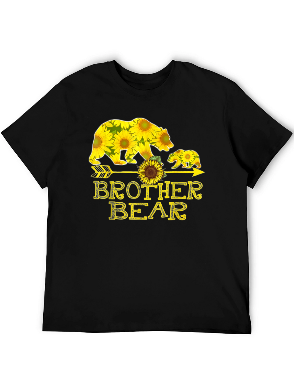 Brother Bear Sunflower Graphic Tee