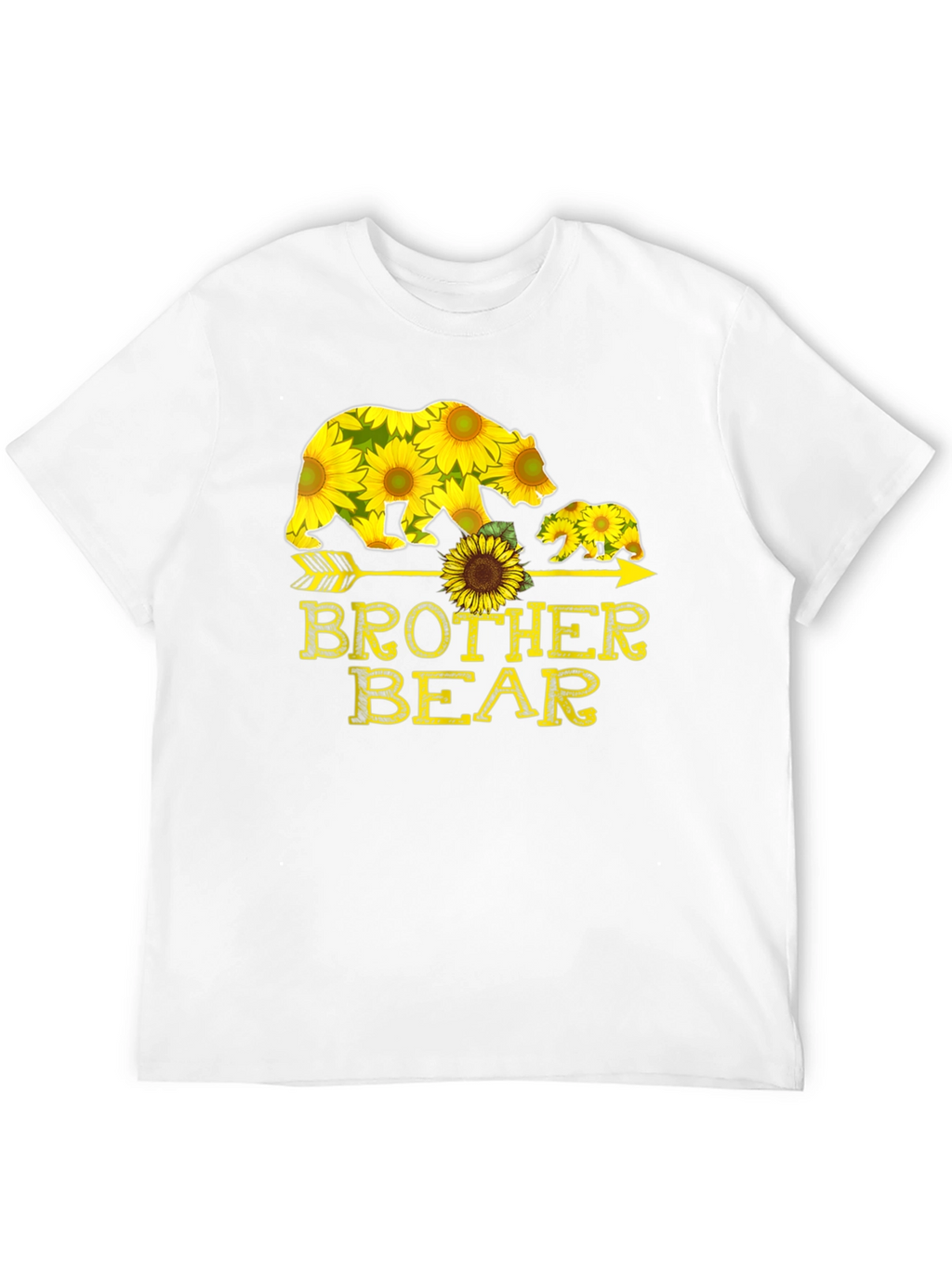 Brother Bear Sunflower Graphic Tee
