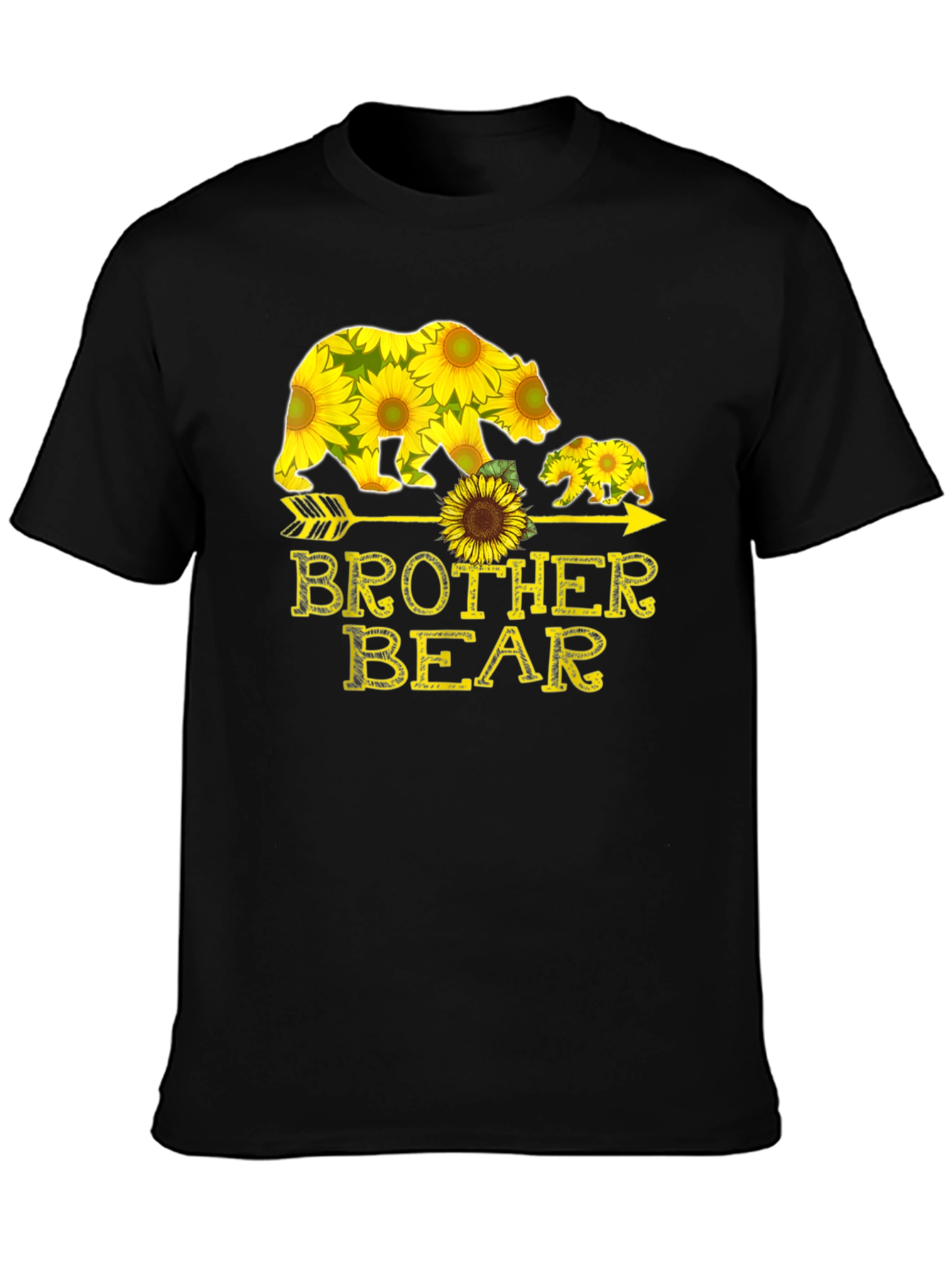 Brother Bear Sunflower Graphic Tee