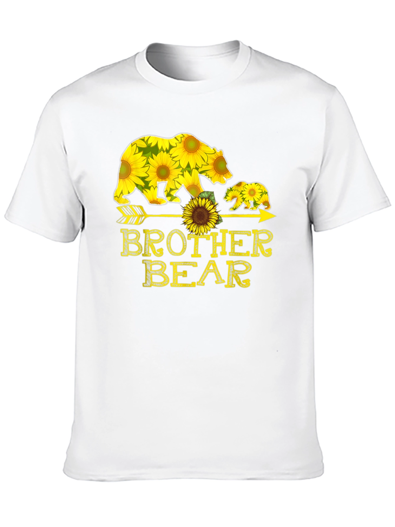 Brother Bear Sunflower Graphic Tee