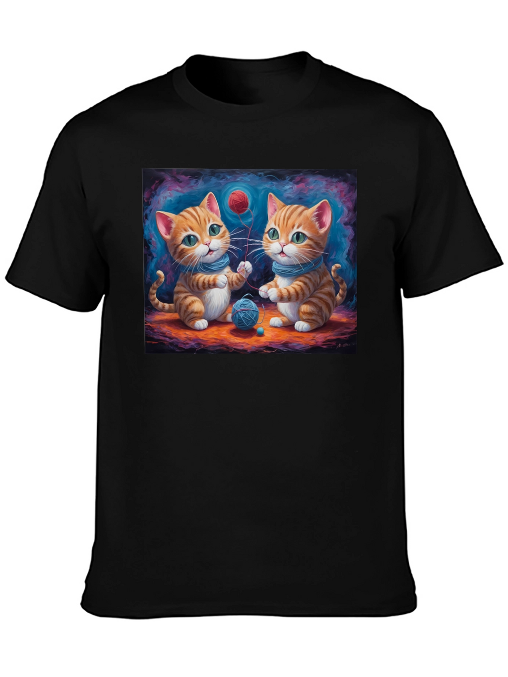 Cute Kitten Graphic T-Shirt