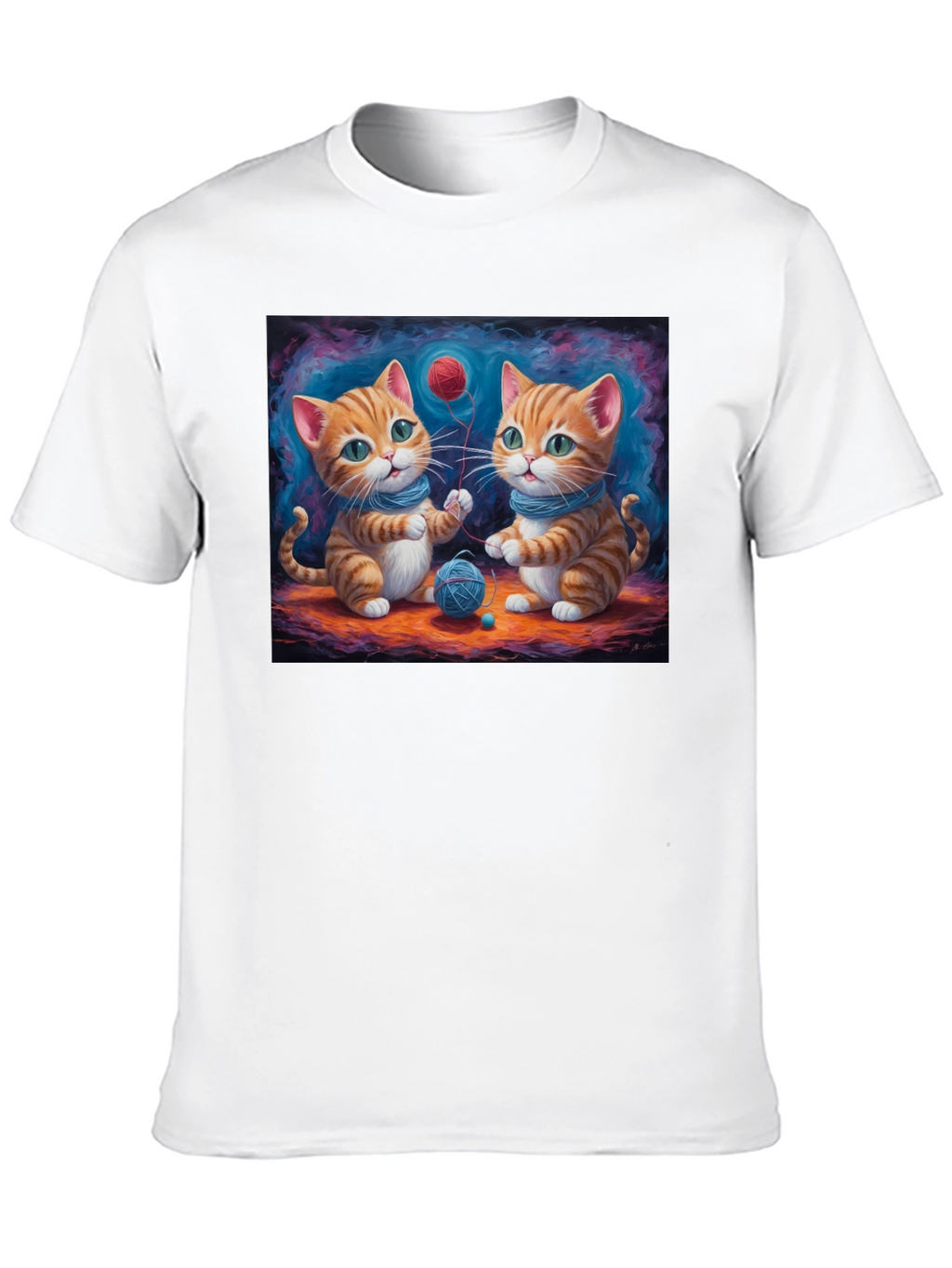 Cute Kitten Graphic T-Shirt
