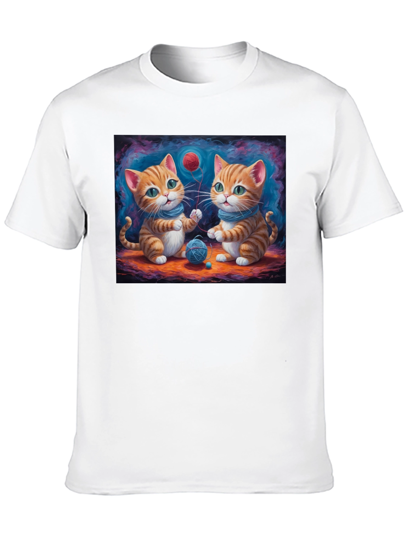 Cute Kitten Graphic T-Shirt