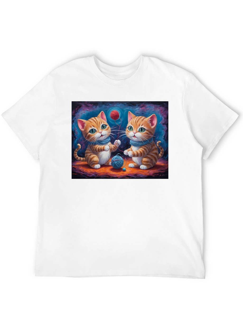 Cute Kitten Graphic T-Shirt