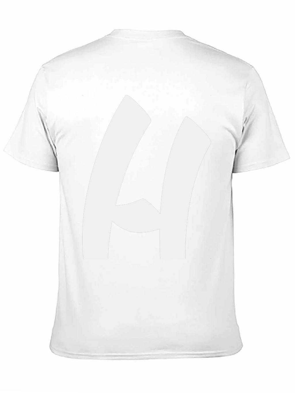 Bold H Black T-Shirt - Modern Casual Style