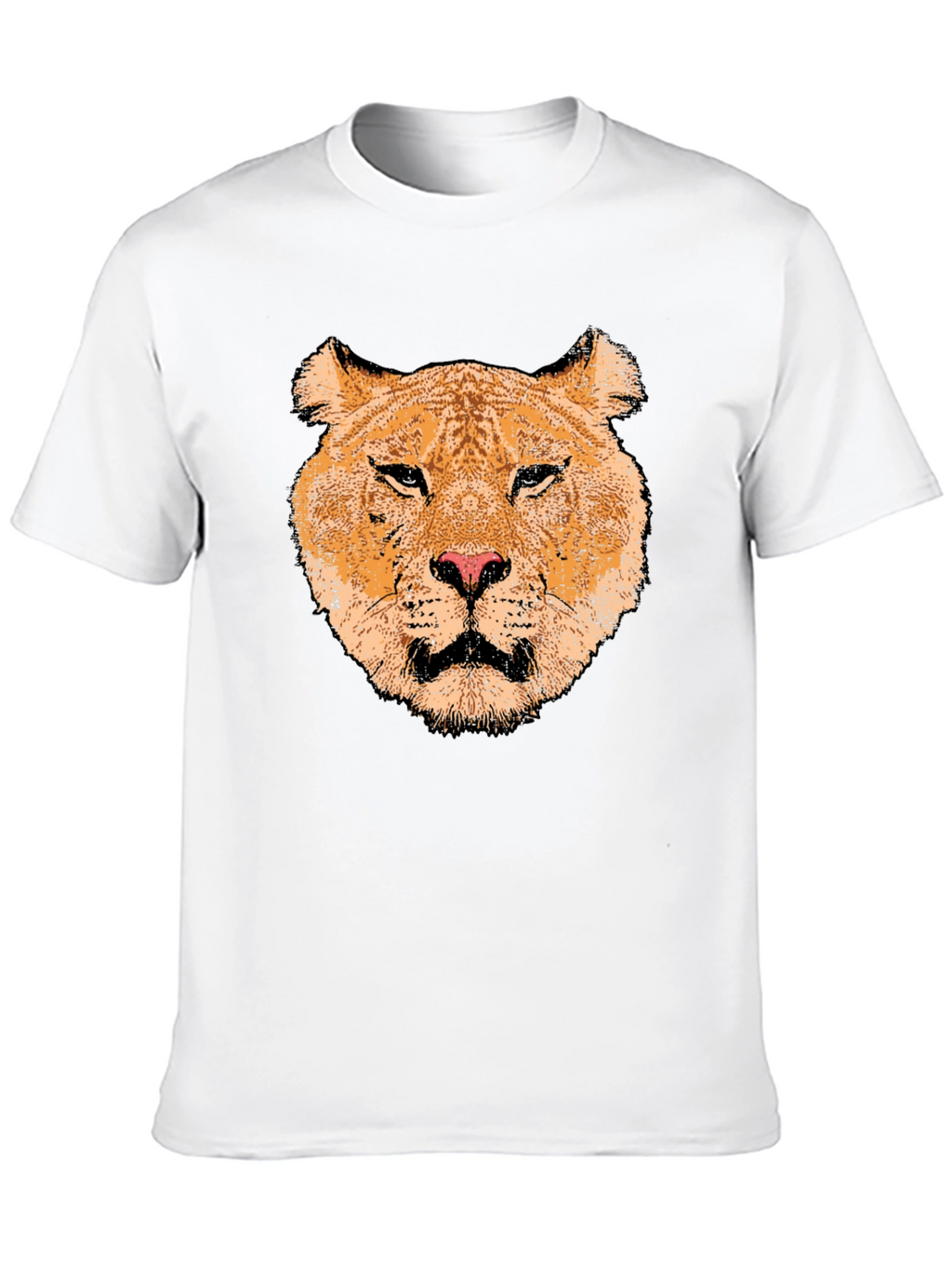 Lioness Graphic Print Black T-Shirt