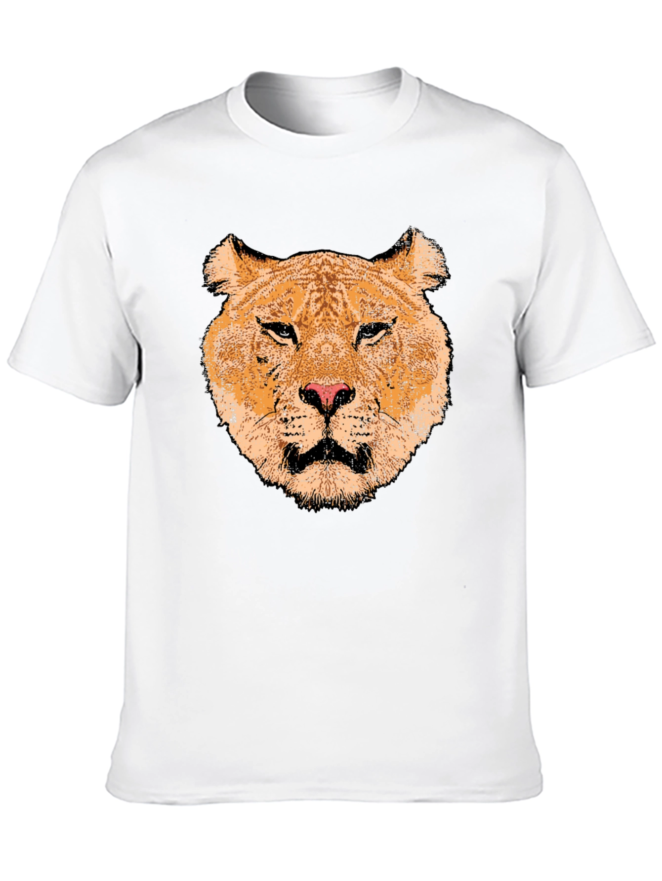 Lioness Graphic Print Black T-Shirt