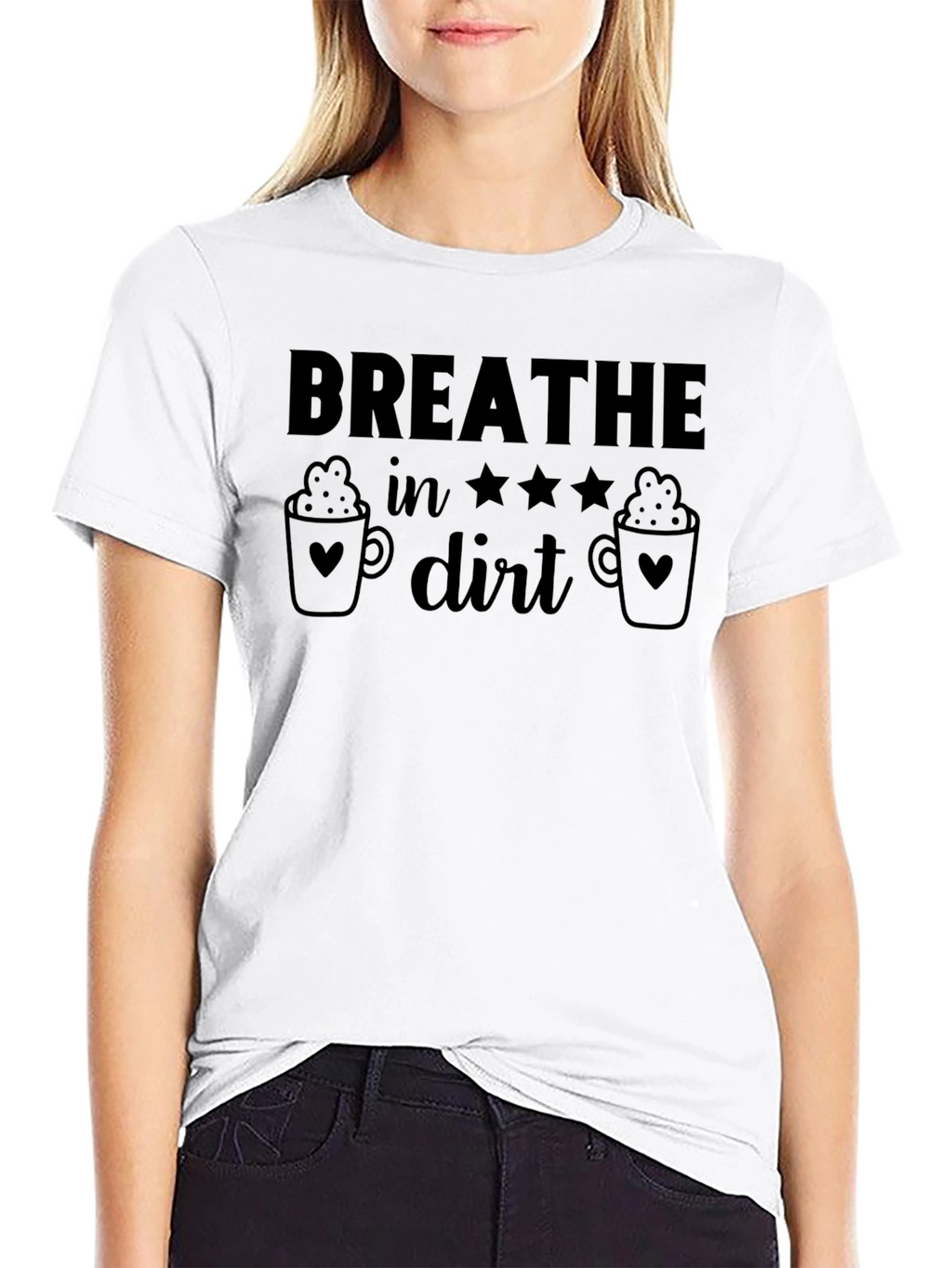 Breathe In Dirt Graphic T-Shirt - Coffee Lover Edition