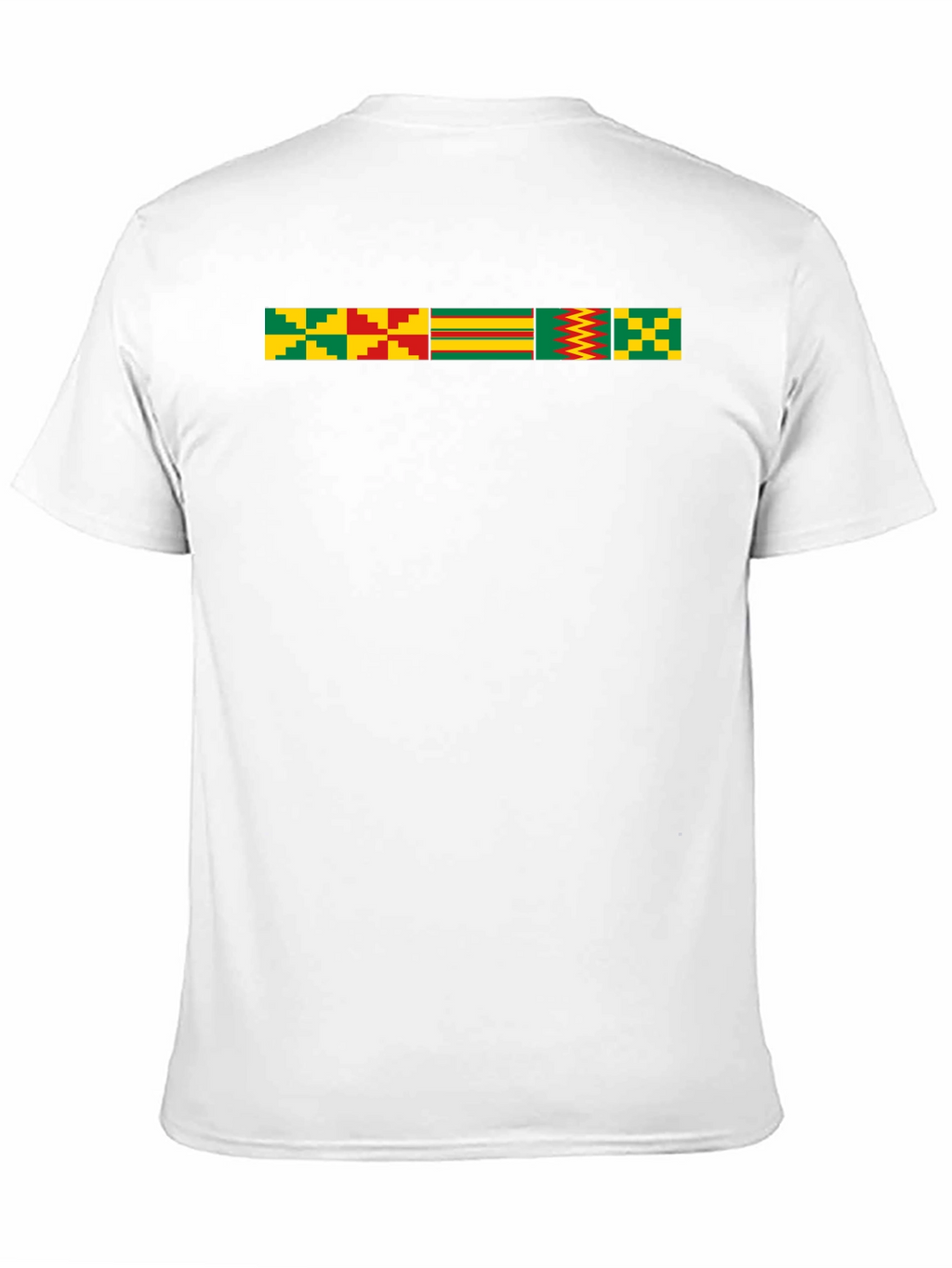 Kente Cloth Inspired Graphic T-Shirt
