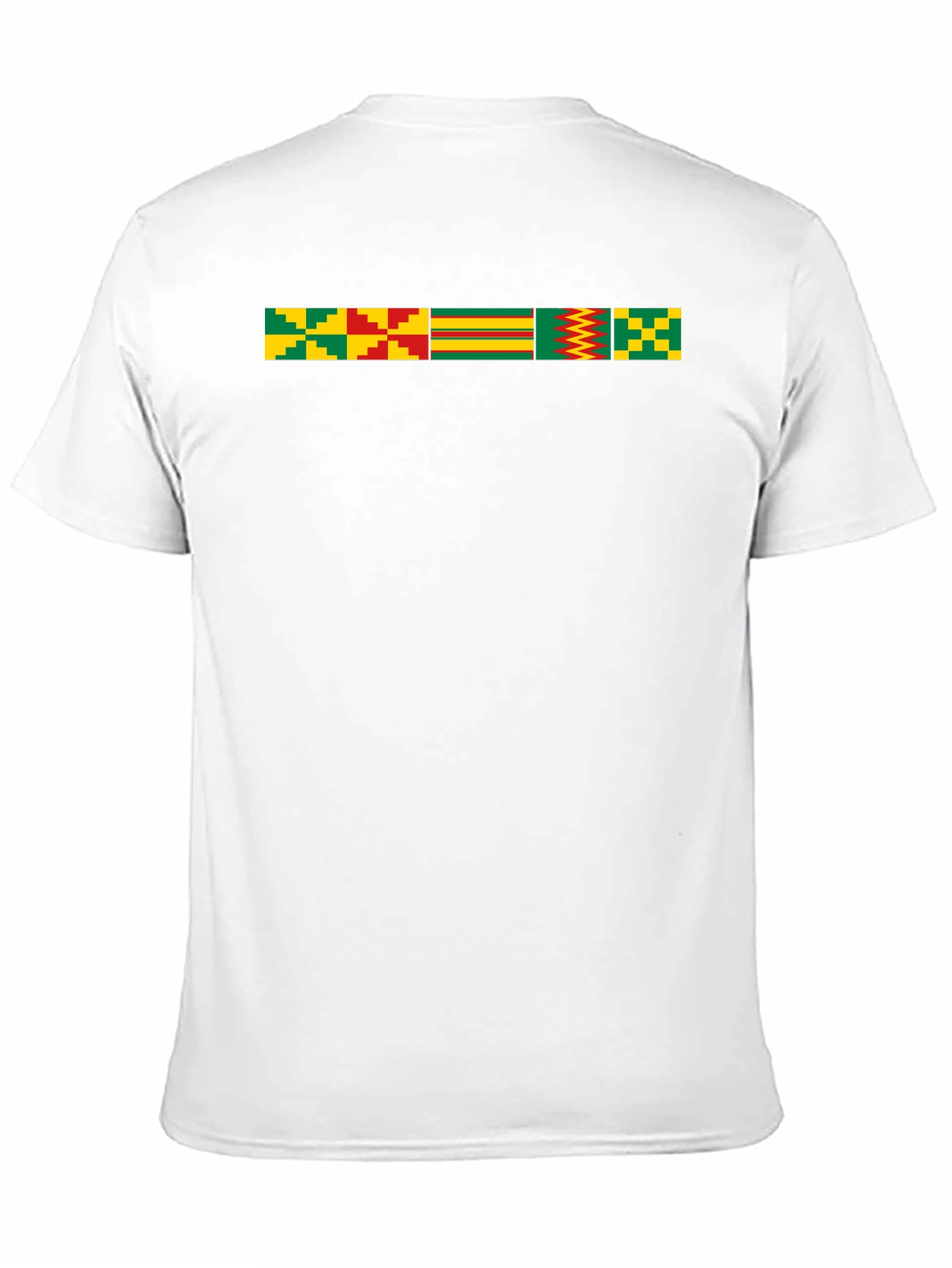 Kente Cloth Inspired Graphic T-Shirt