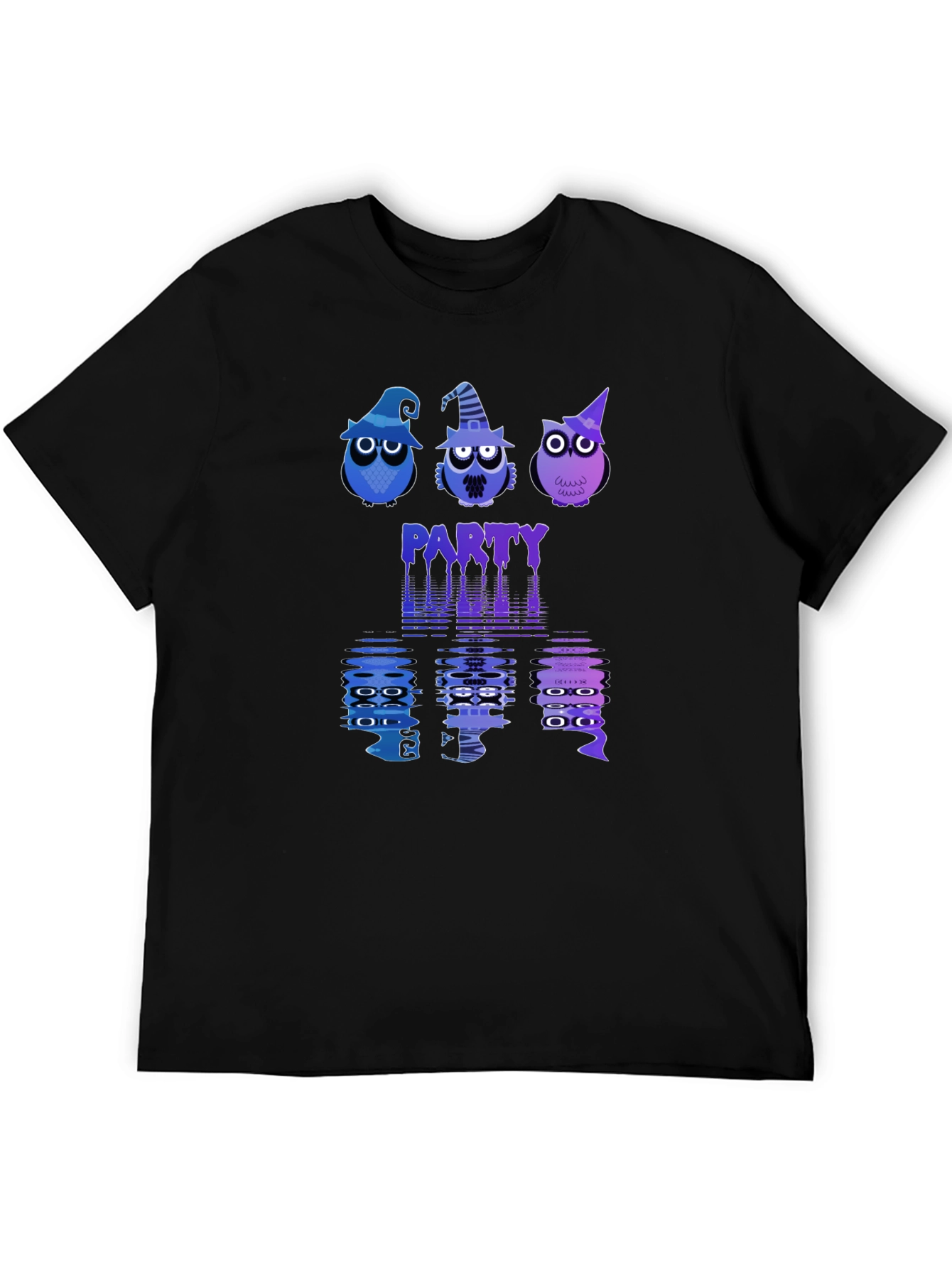 Halloween Owl Party Graphic Tee