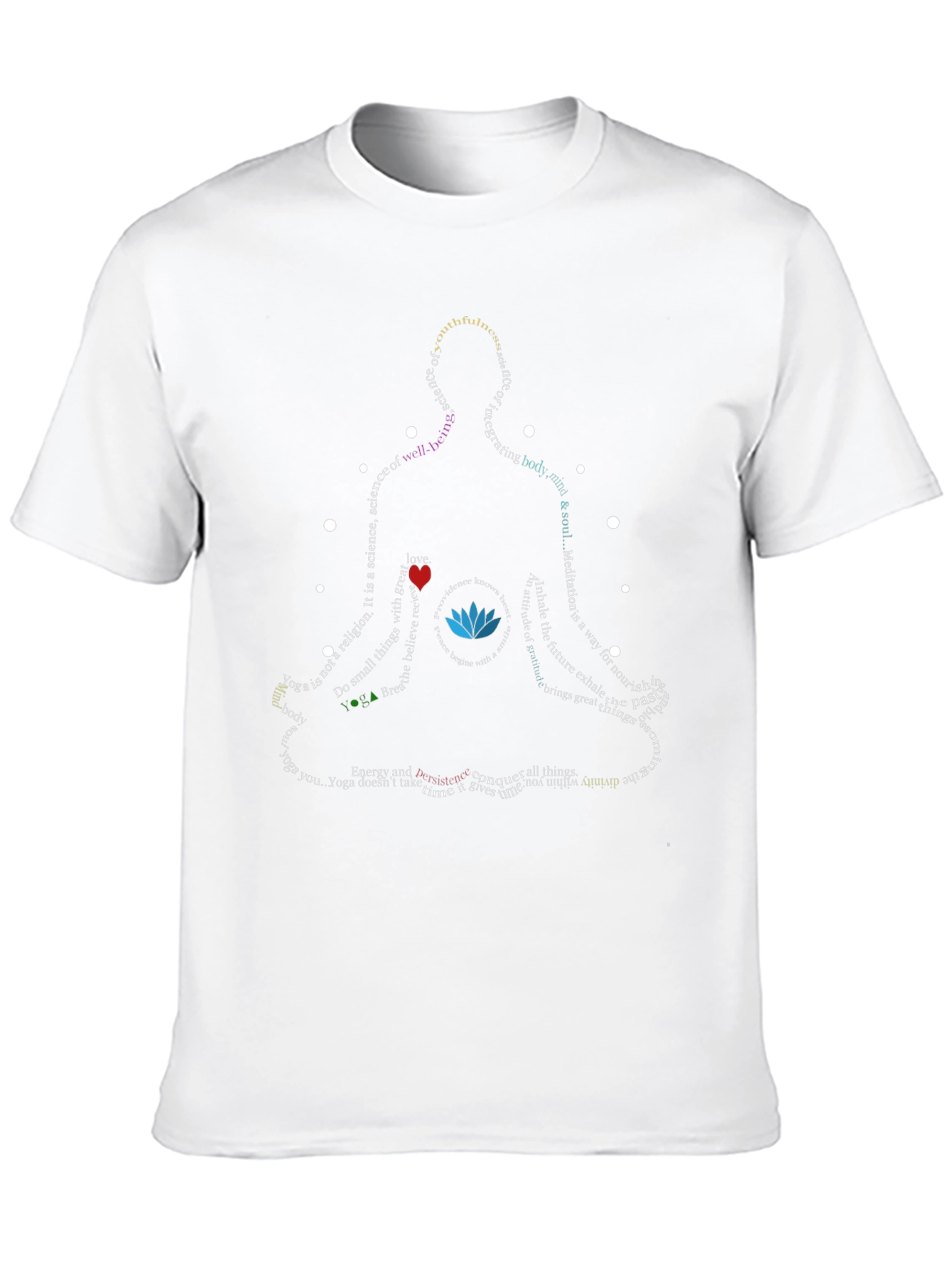 Yoga Meditation Graphic Tee - Science of Well-being