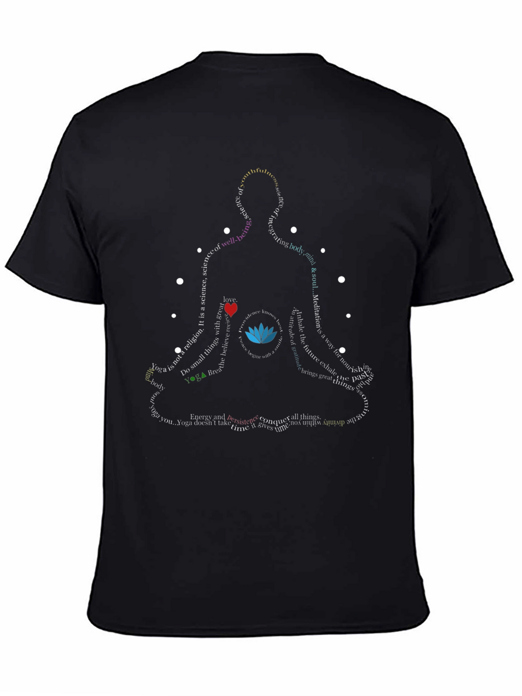 Yoga Meditation Graphic Tee - Science of Well-being
