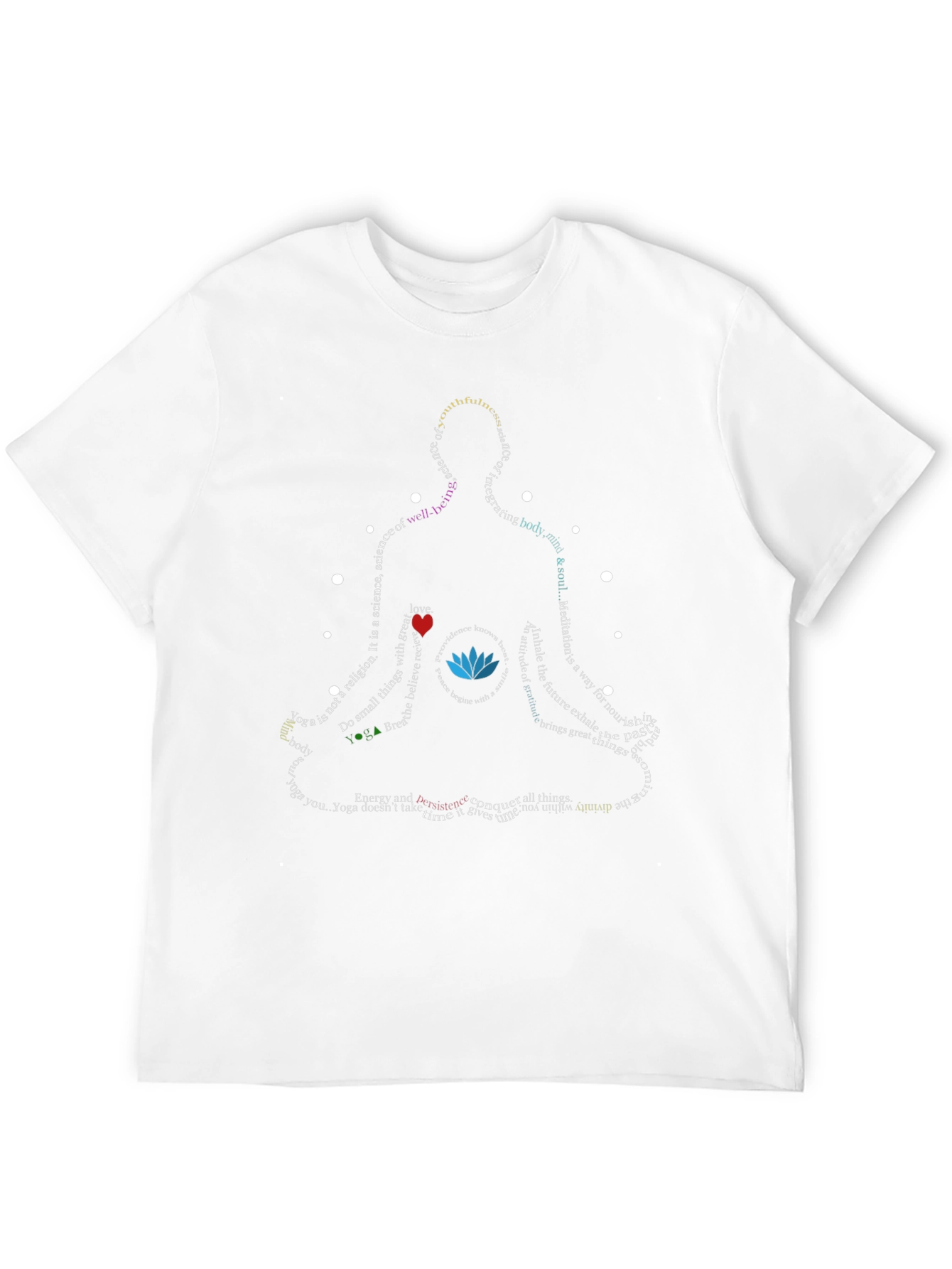 Yoga Meditation Graphic Tee - Science of Well-being