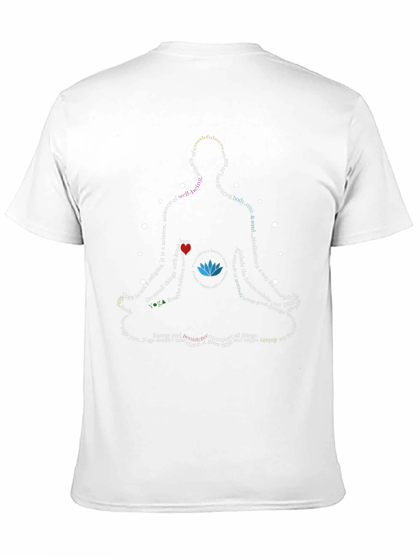 Yoga Meditation Graphic Tee - Science of Well-being