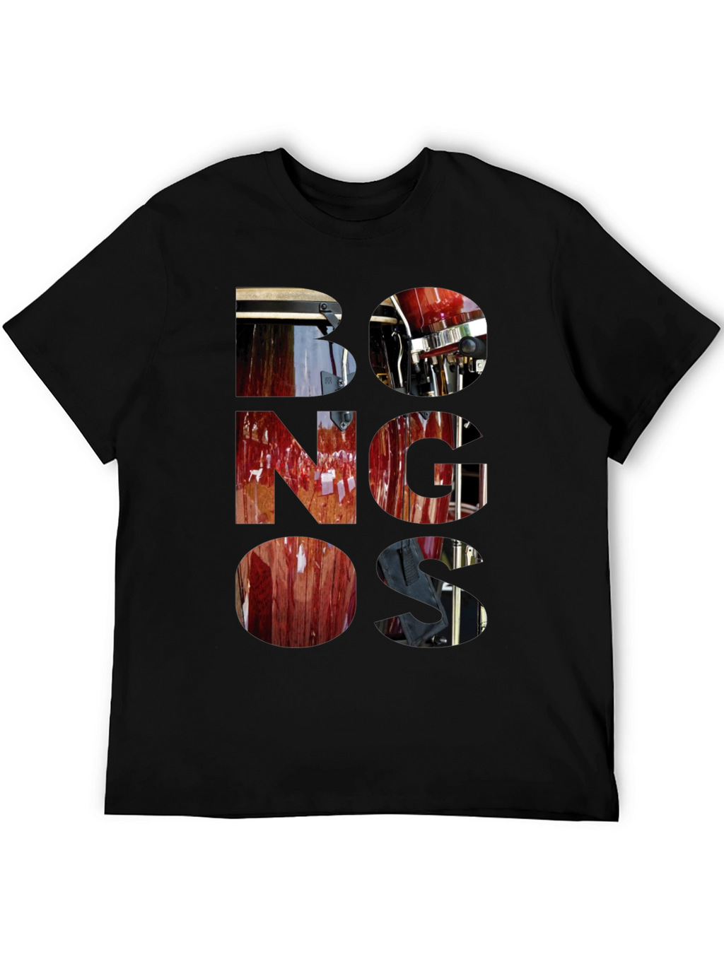 Bongos Graphic T-Shirt - Stylish Music Lover Tee