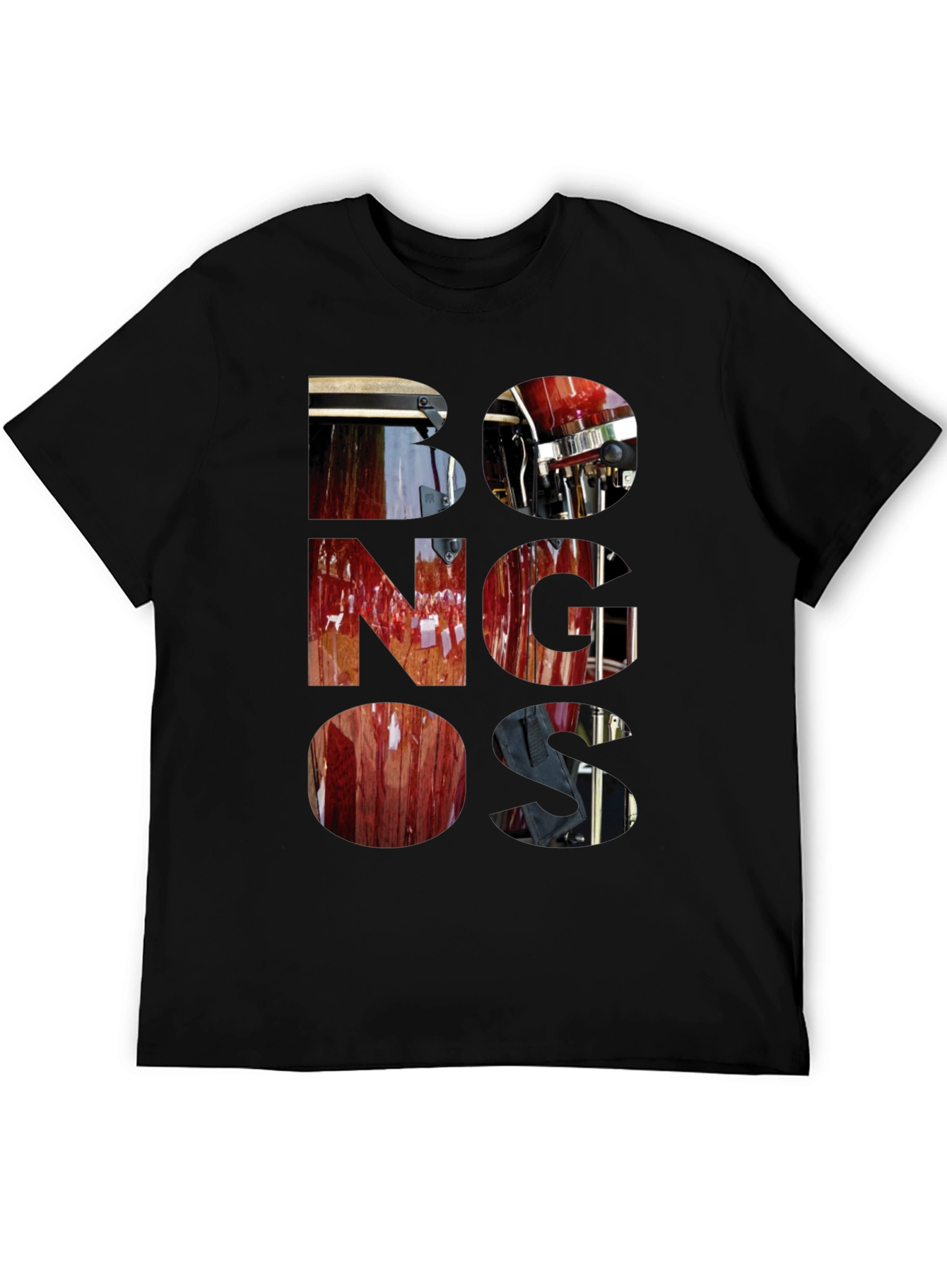 Bongos Graphic T-Shirt - Stylish Music Lover Tee