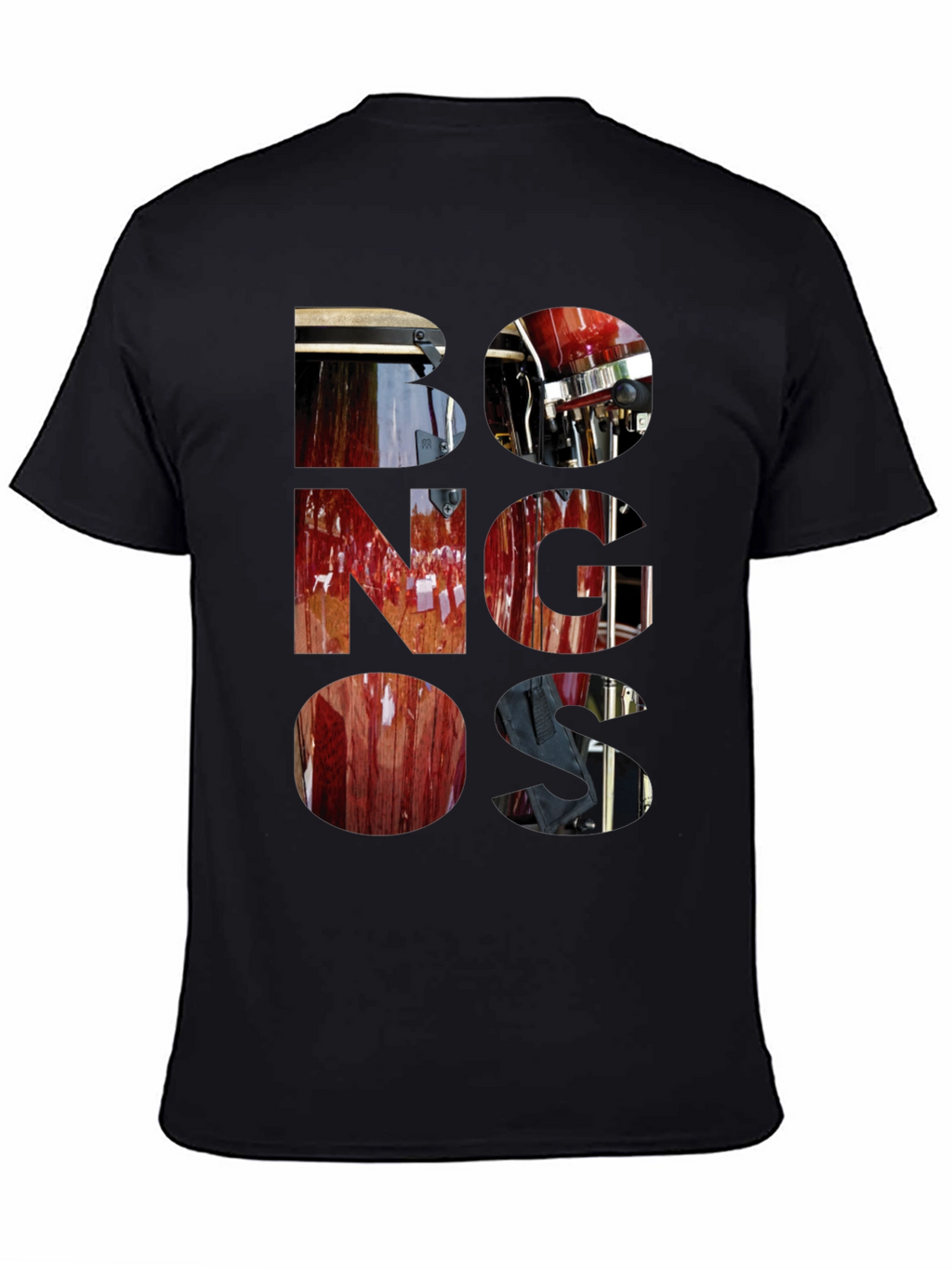 Bongos Graphic T-Shirt - Stylish Music Lover Tee