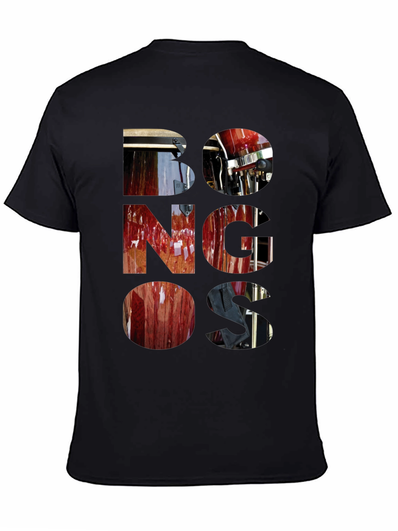 Bongos Graphic T-Shirt - Stylish Music Lover Tee