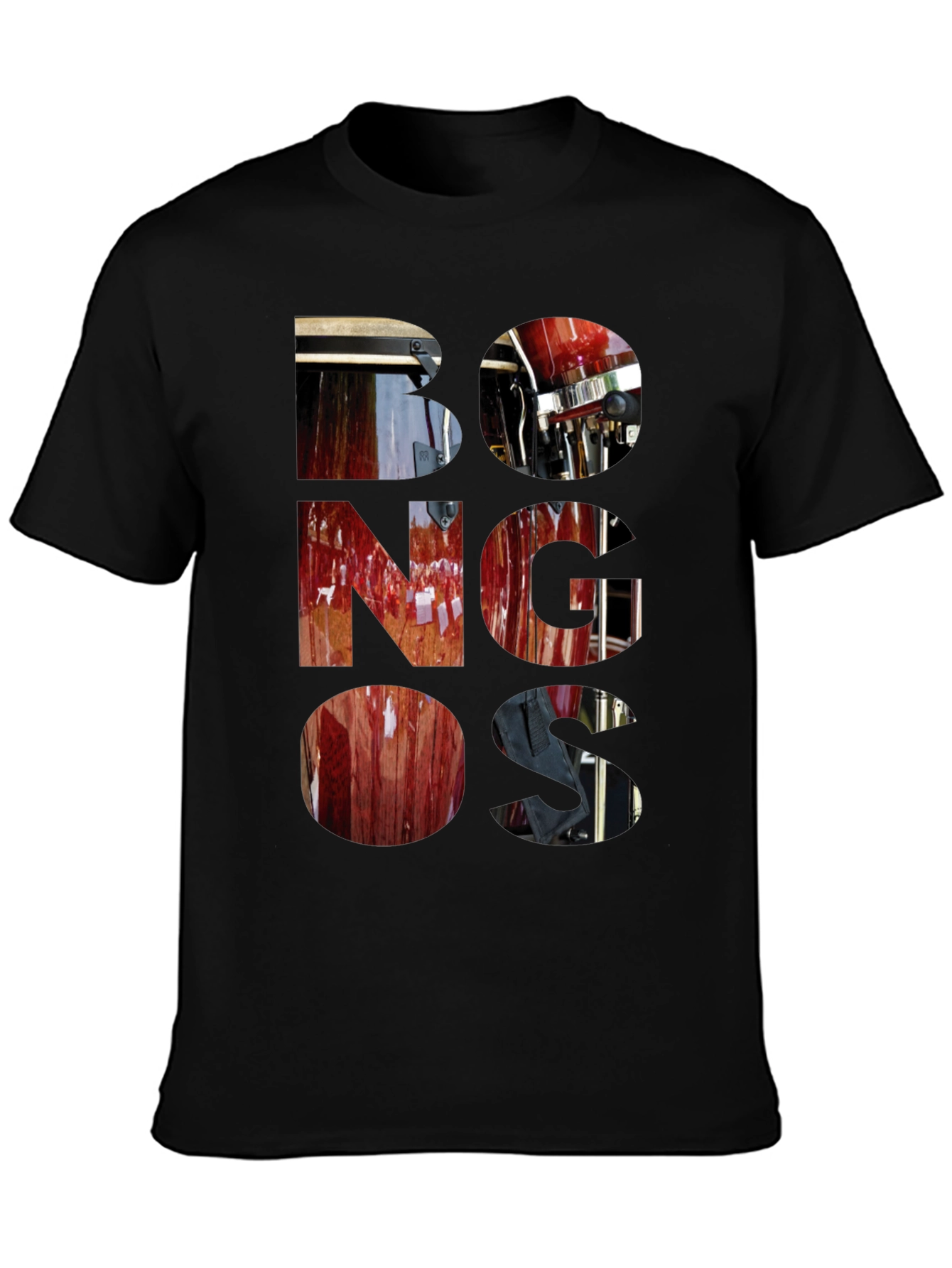 Bongos Graphic T-Shirt - Stylish Music Lover Tee