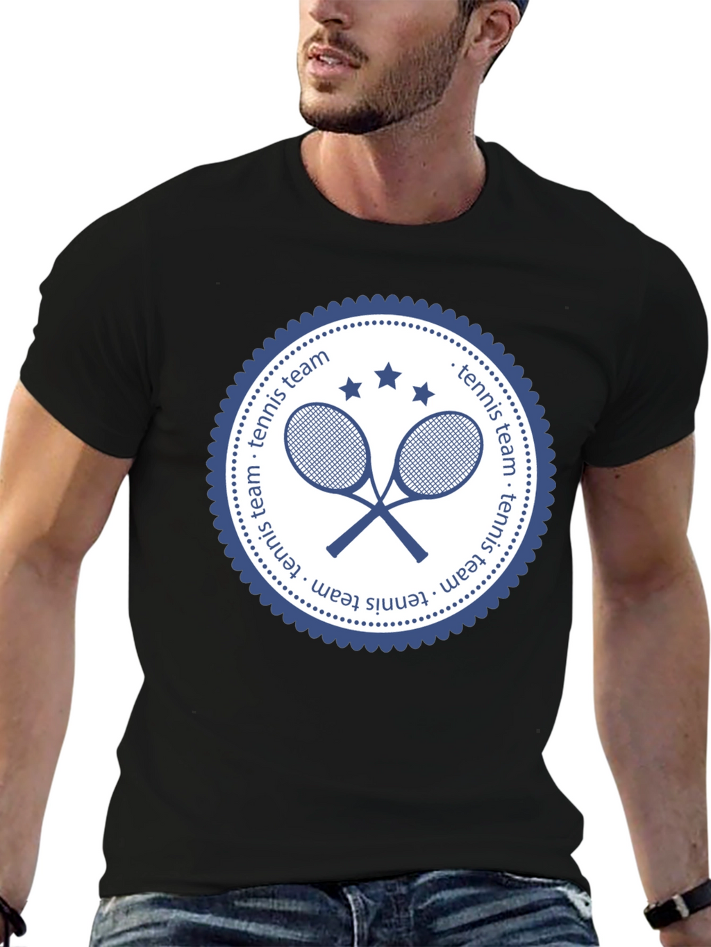 Tennis Team T-Shirt -  Stylish & Comfortable Tee