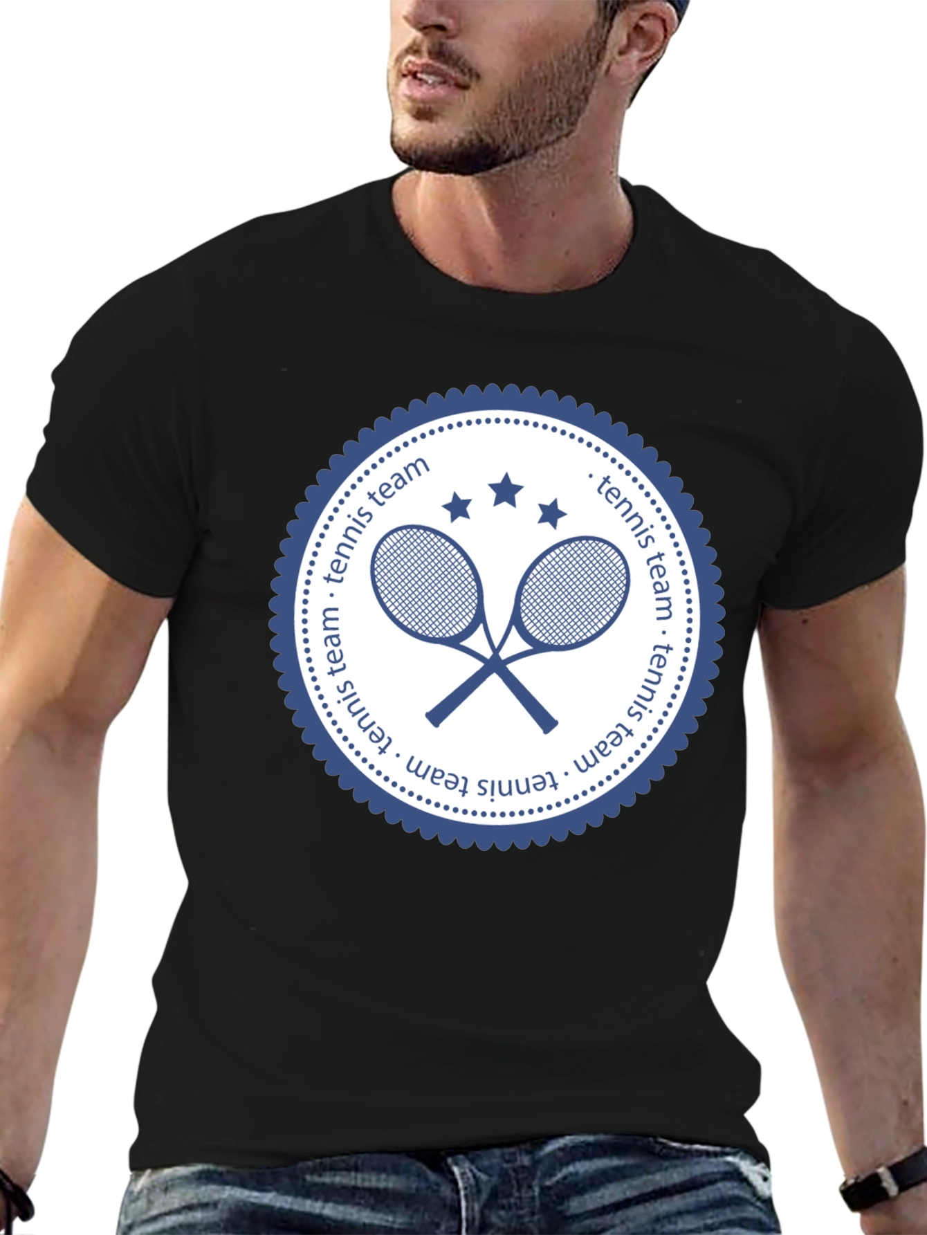 Tennis Team T-Shirt -  Stylish & Comfortable Tee