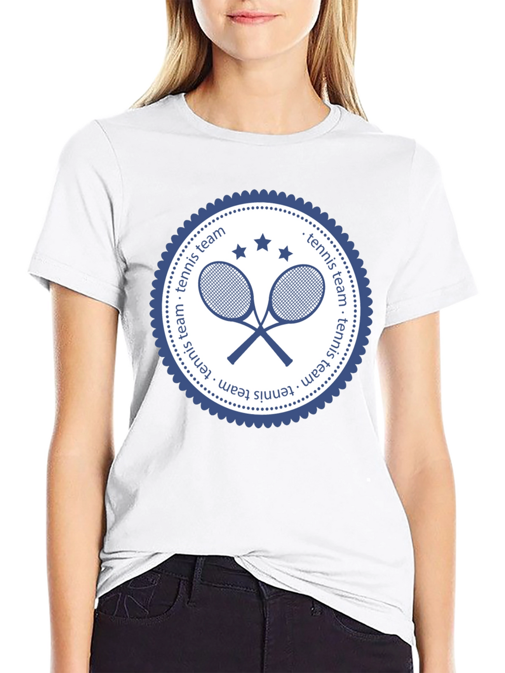Tennis Team T-Shirt -  Stylish & Comfortable Tee