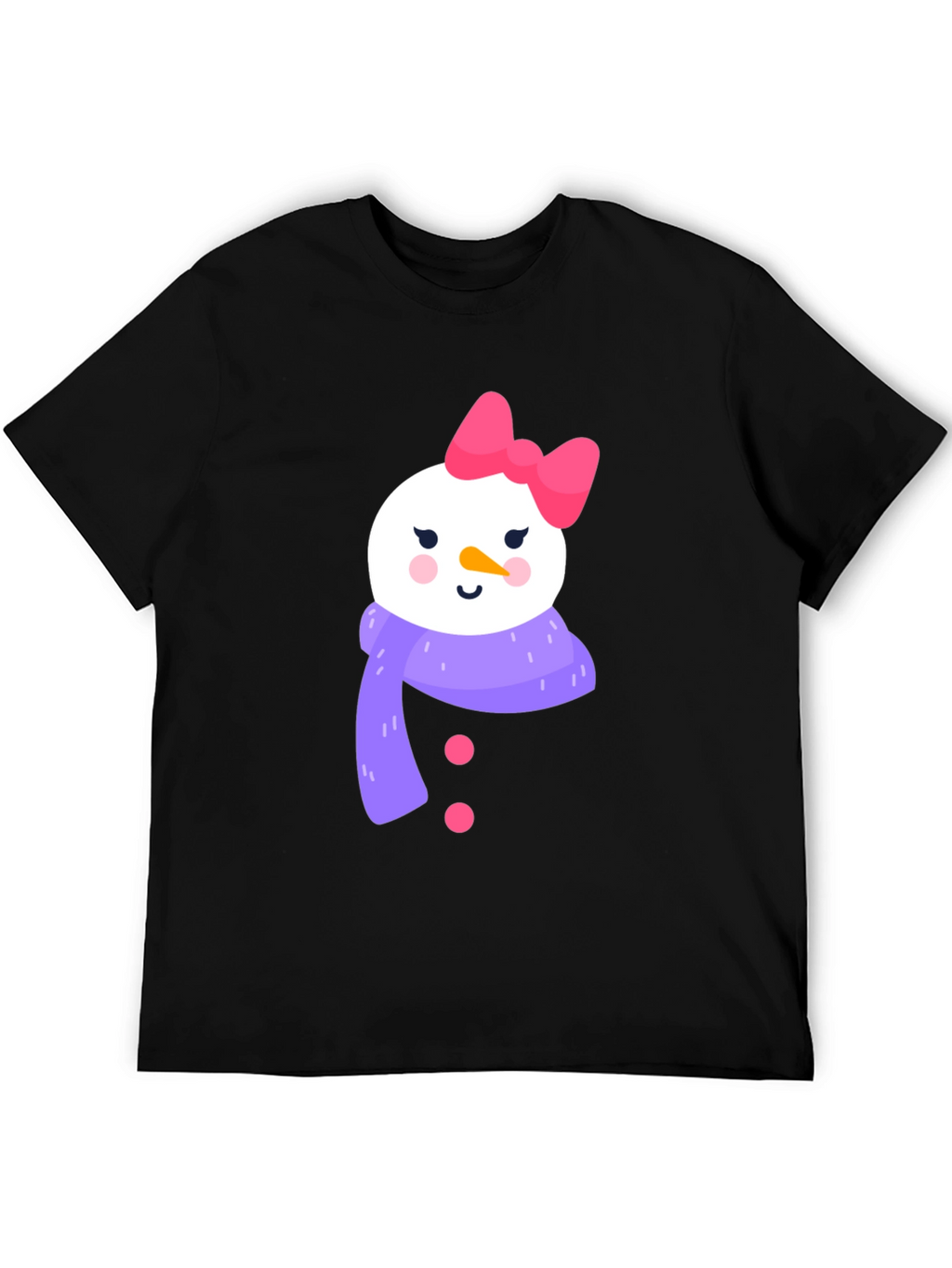 Snowman Graphic Tee - Holiday Cheer