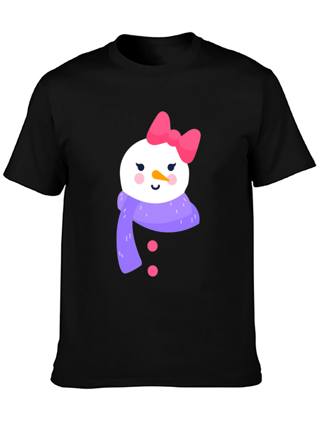 Snowman Graphic Tee - Holiday Cheer