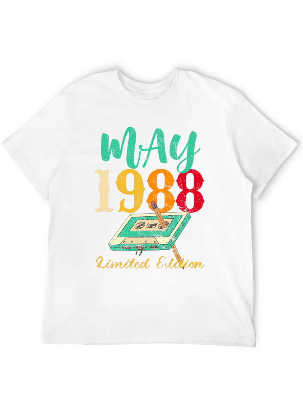 May 1988 Limited Edition Cassette Tape T-Shirt