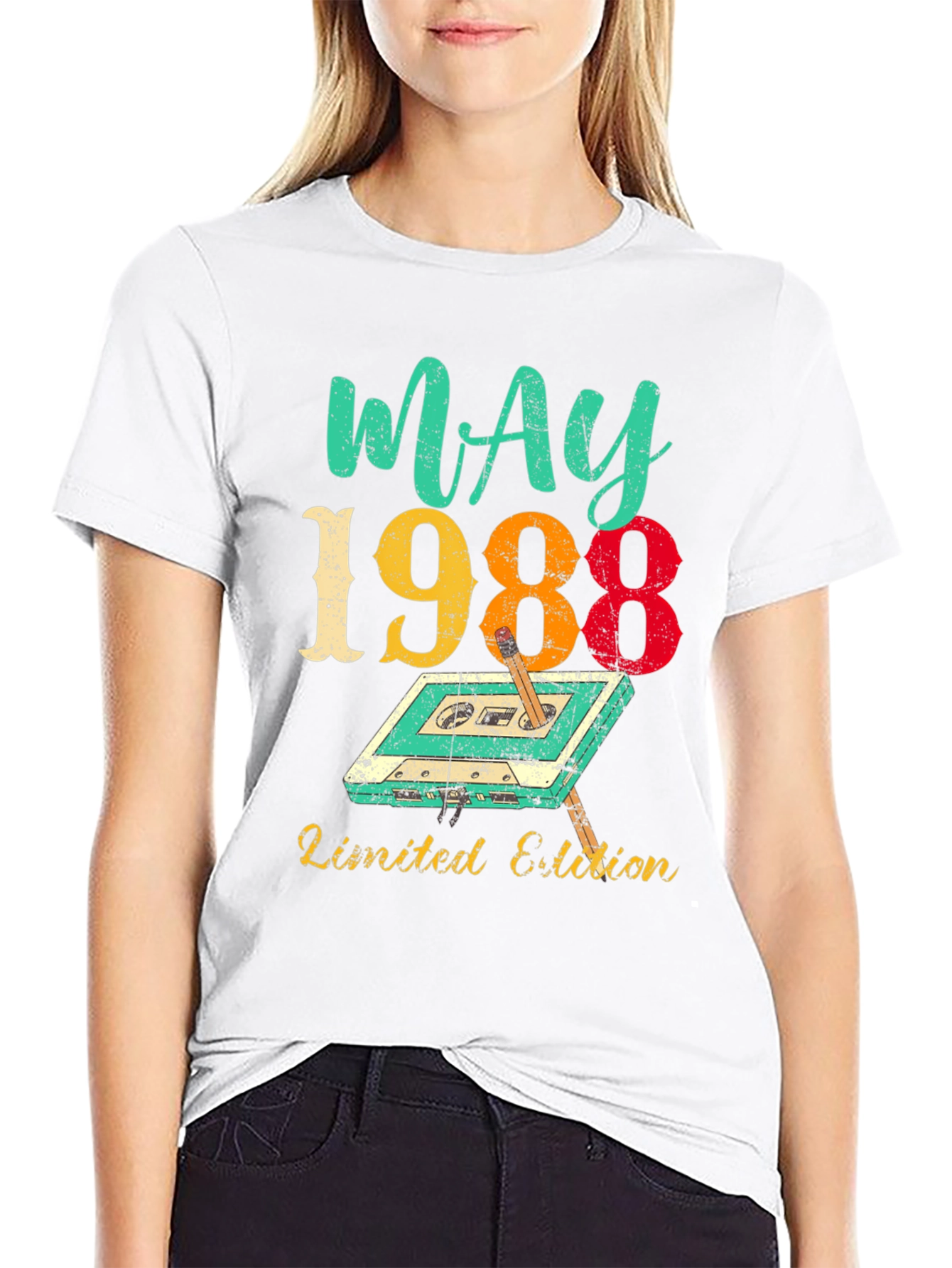 May 1988 Limited Edition Cassette Tape T-Shirt