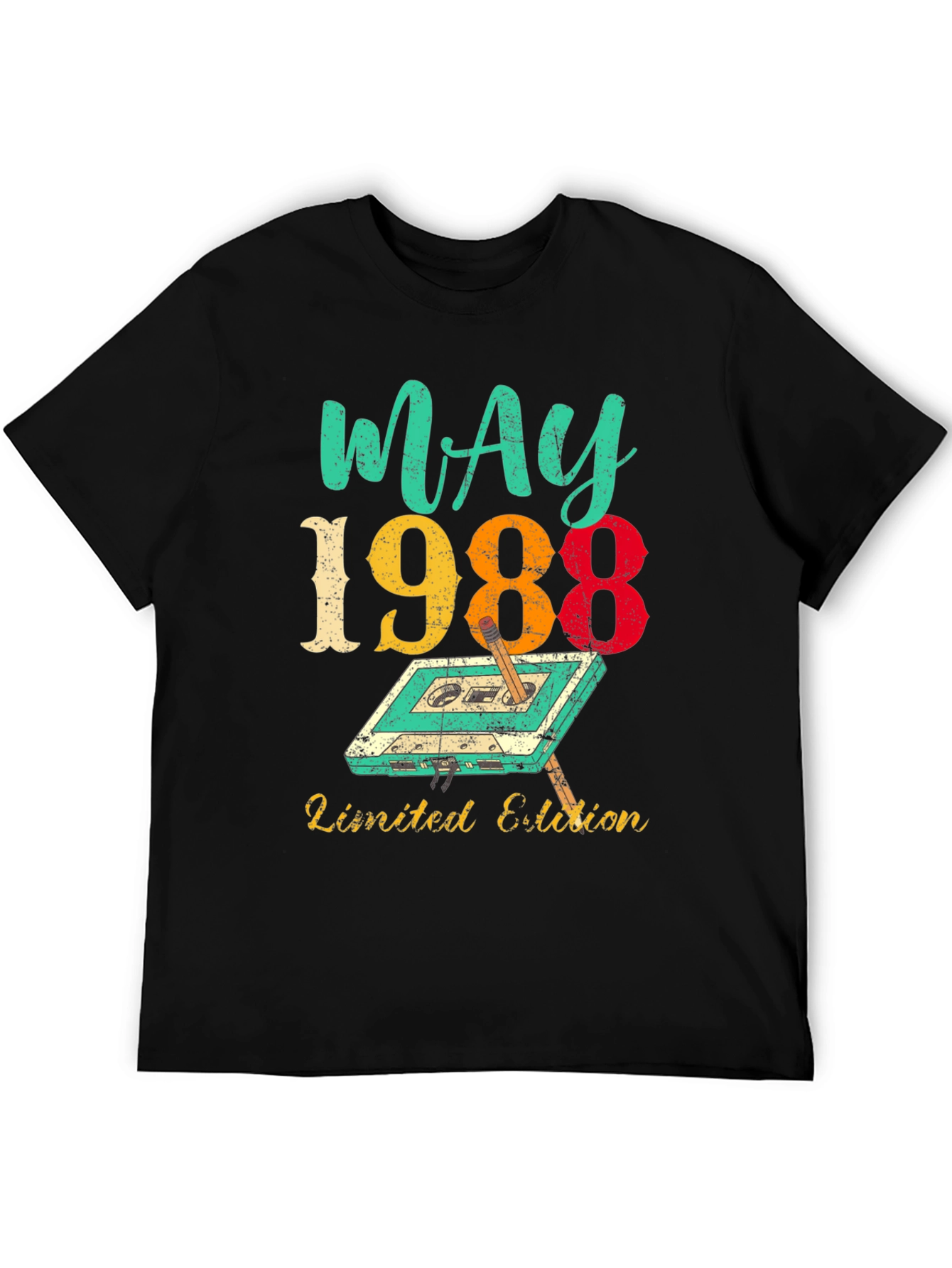 May 1988 Limited Edition Cassette Tape T-Shirt
