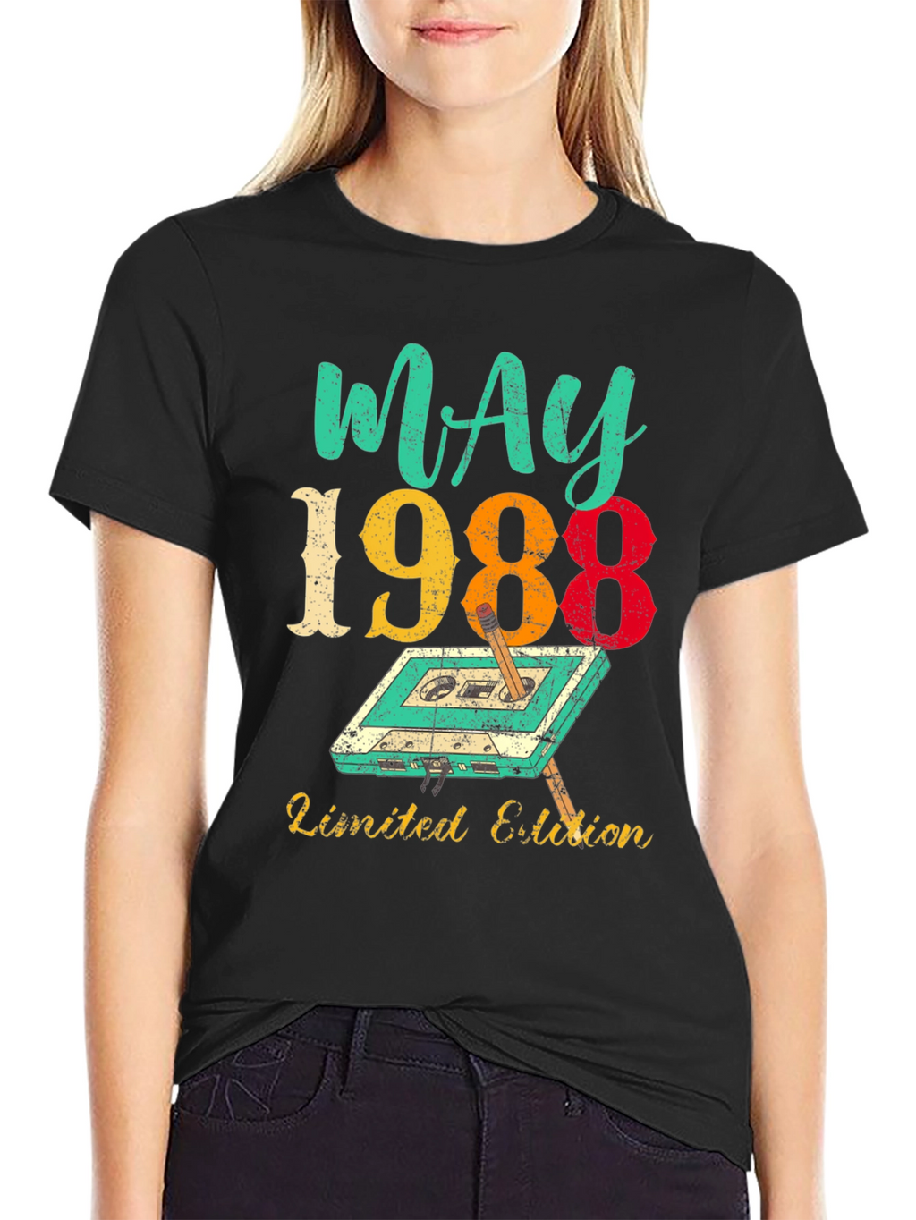 May 1988 Limited Edition Cassette Tape T-Shirt