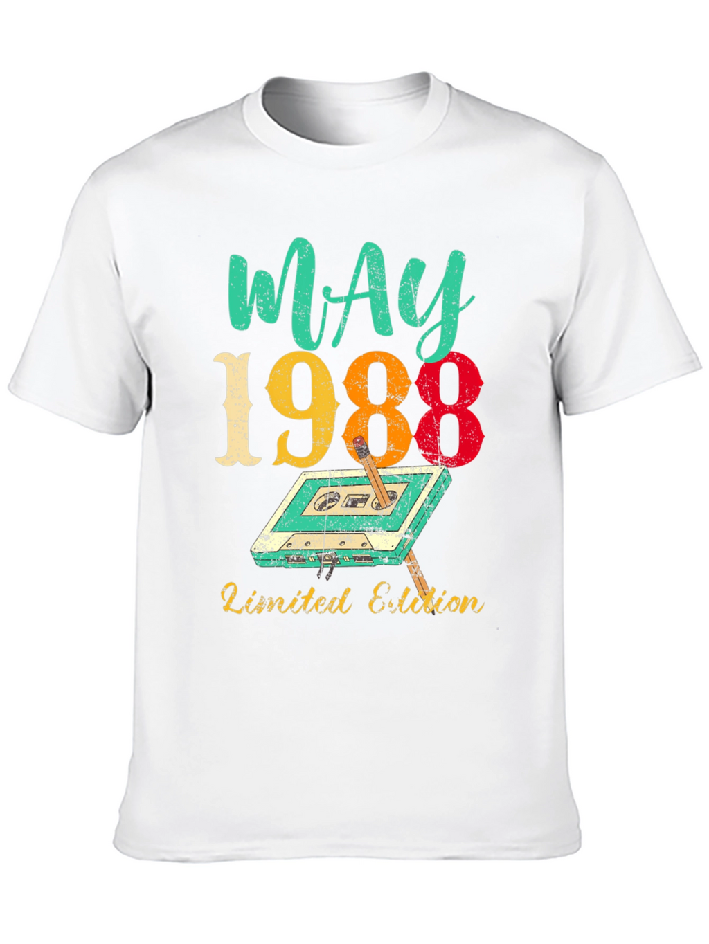 May 1988 Limited Edition Cassette Tape T-Shirt
