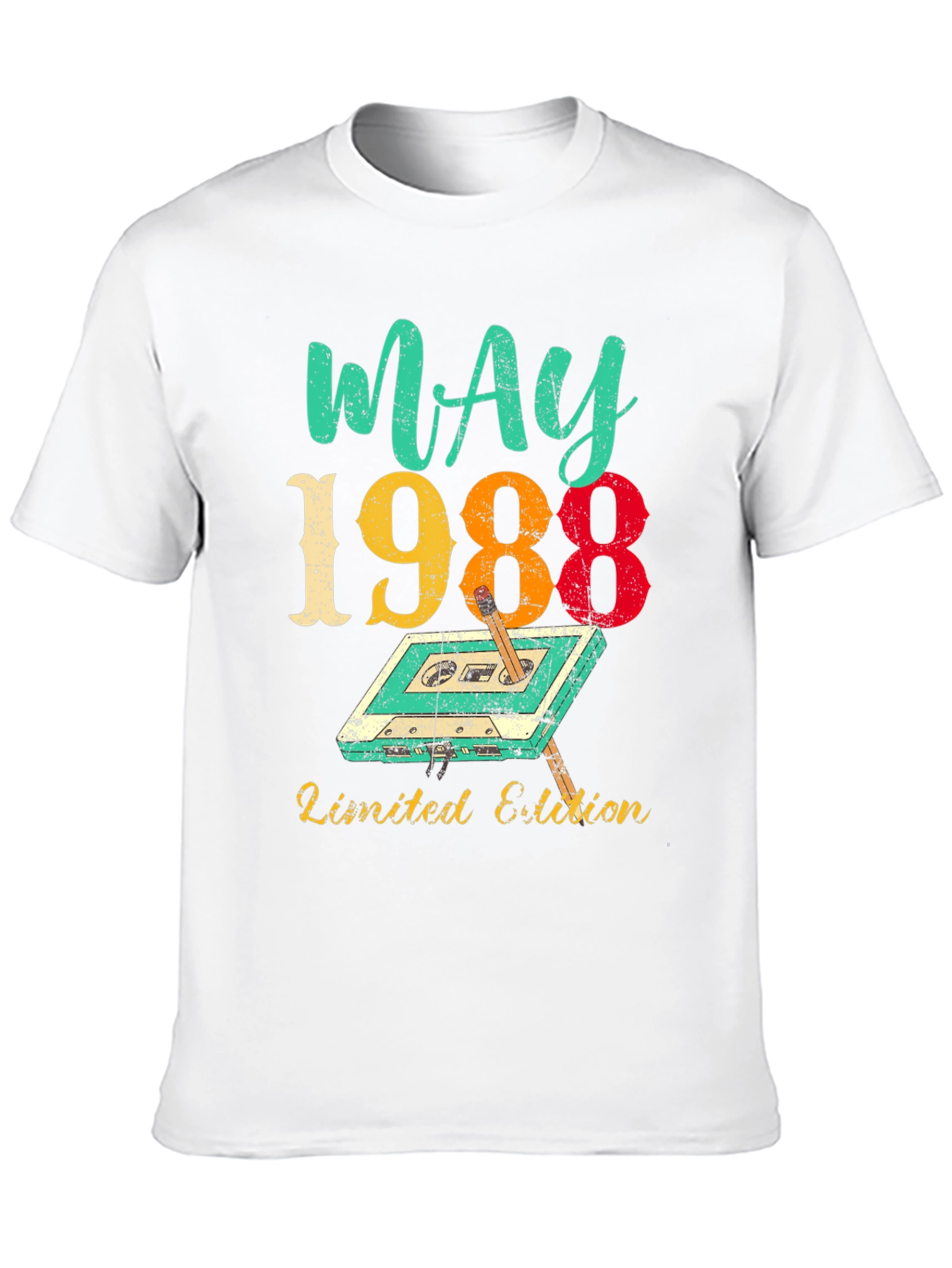 May 1988 Limited Edition Cassette Tape T-Shirt