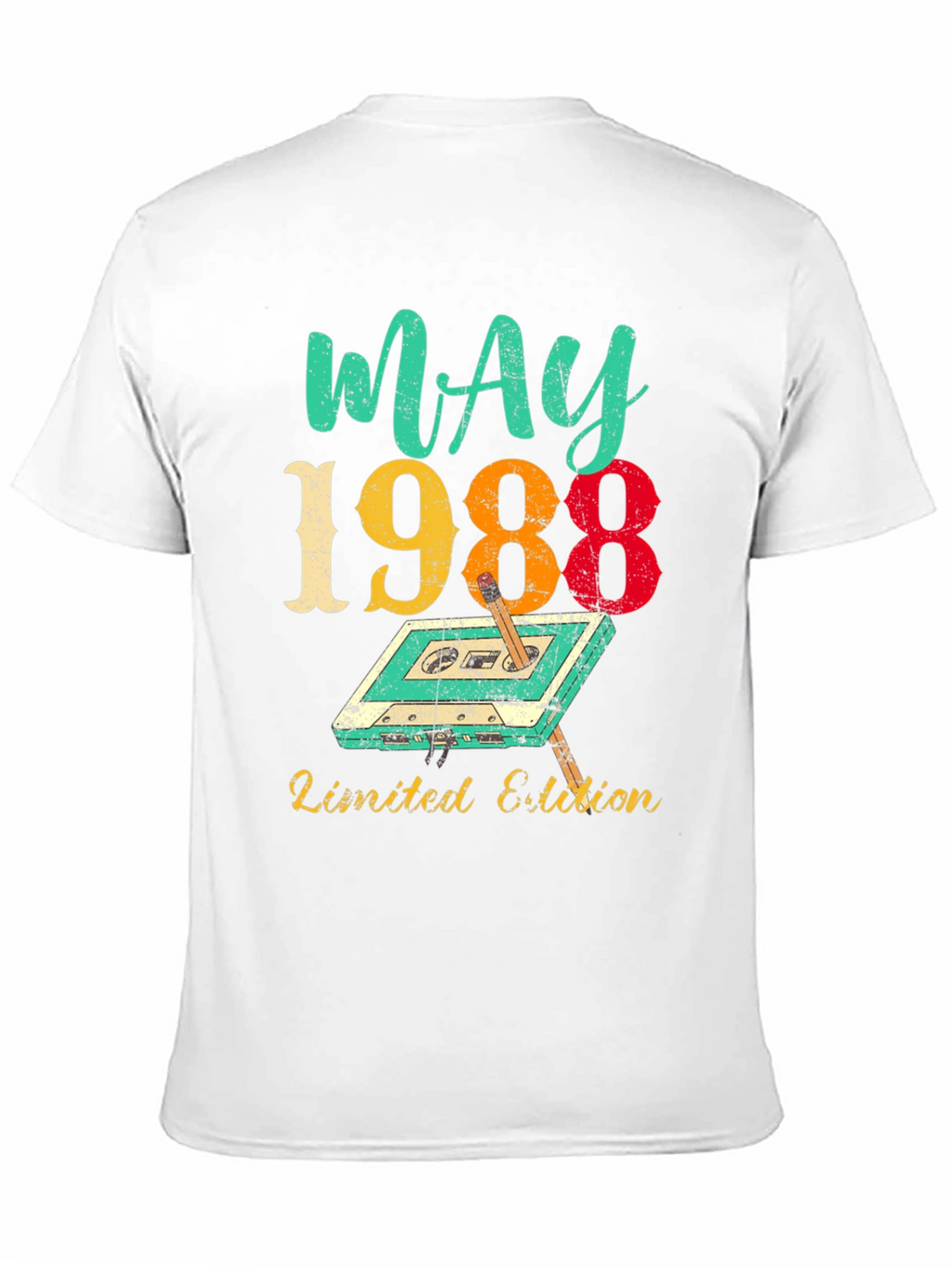 May 1988 Limited Edition Cassette Tape T-Shirt