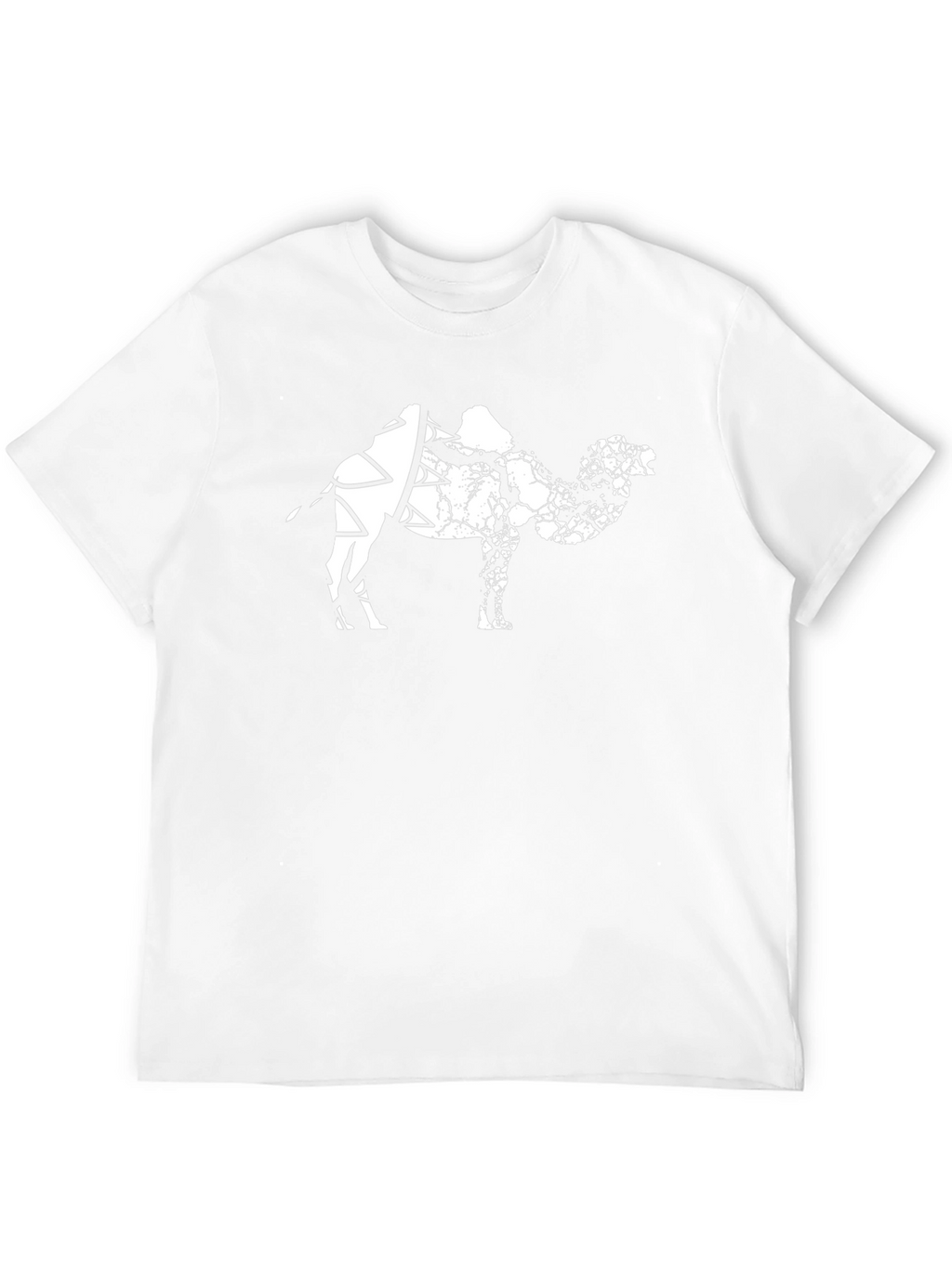 Camel Graphic T-Shirt - Black Cotton Tee