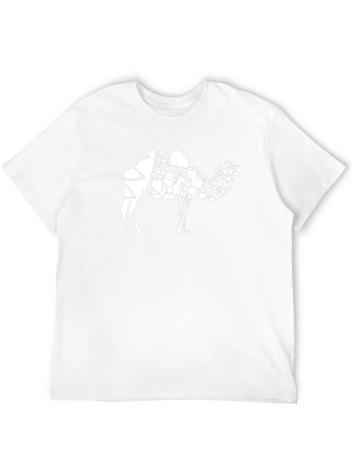 Camel Graphic T-Shirt - Black Cotton Tee